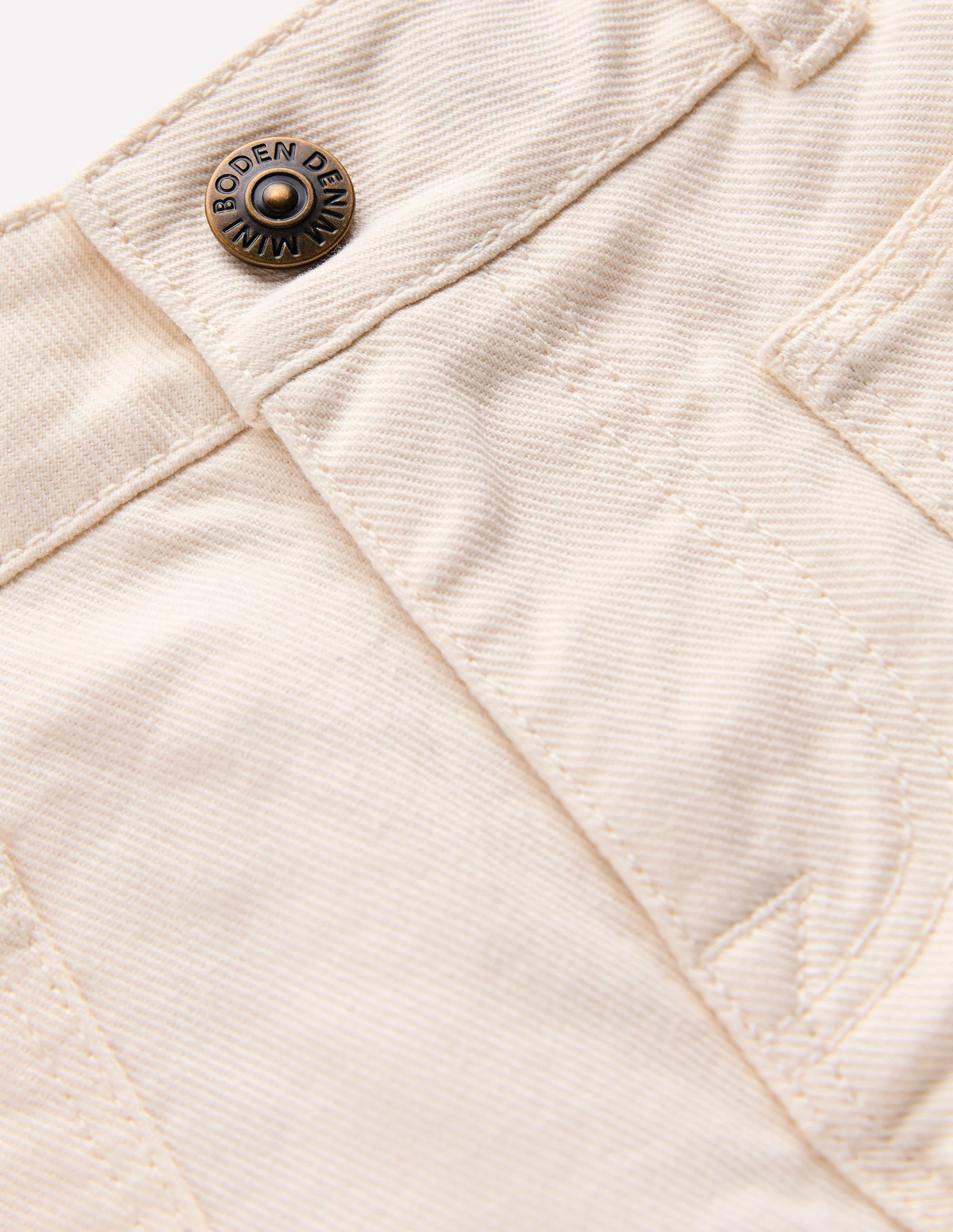 Hose mit aufgesetzten Taschen-Vanille - Image 3