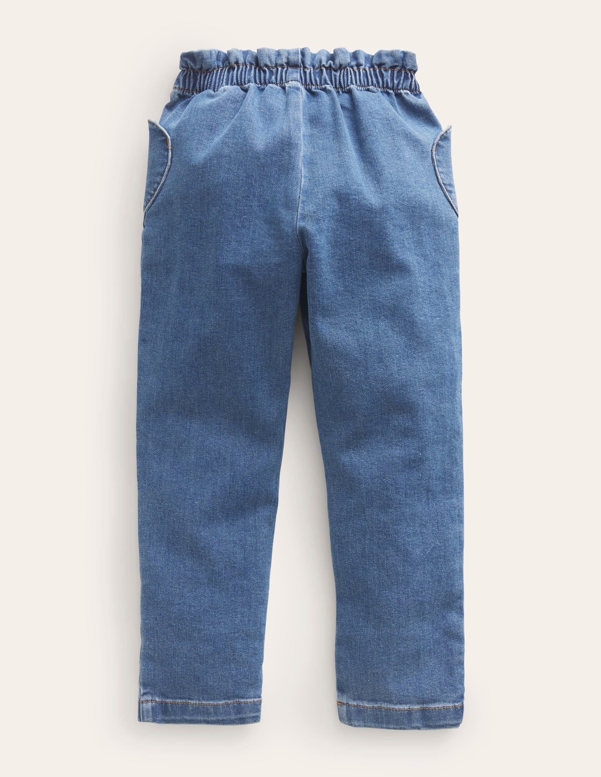 Hose zum Hineinschlüpfen mit herzförmigen Taschen-Denim - Image 2