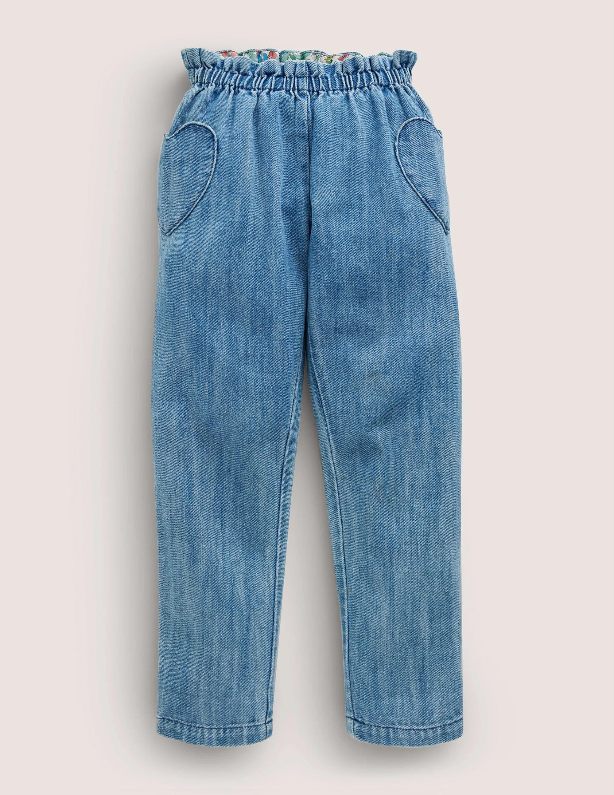 Hose zum Hineinschlüpfen-Mittleres Vintageblau, Denim - Image 2