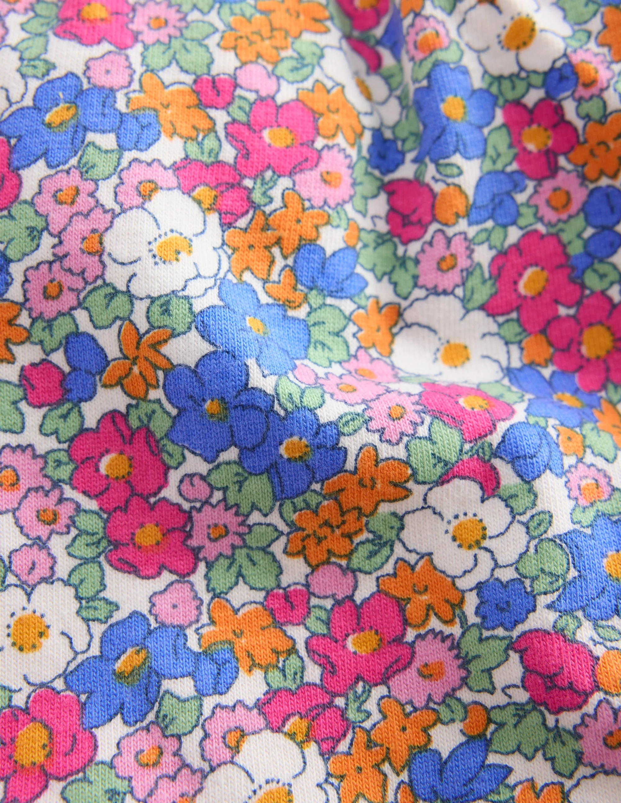 Hübsche Jersey-Shorts-Festival Rosa Maritim Floral - Image 3