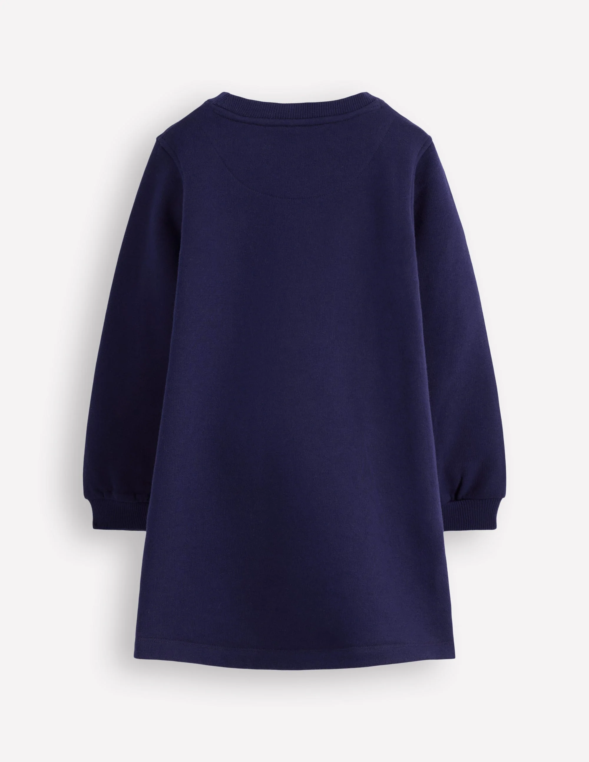 Ida Sweatshirtkleid mit Applikation-Schuluniform-Marineblau Tiger - Image 2