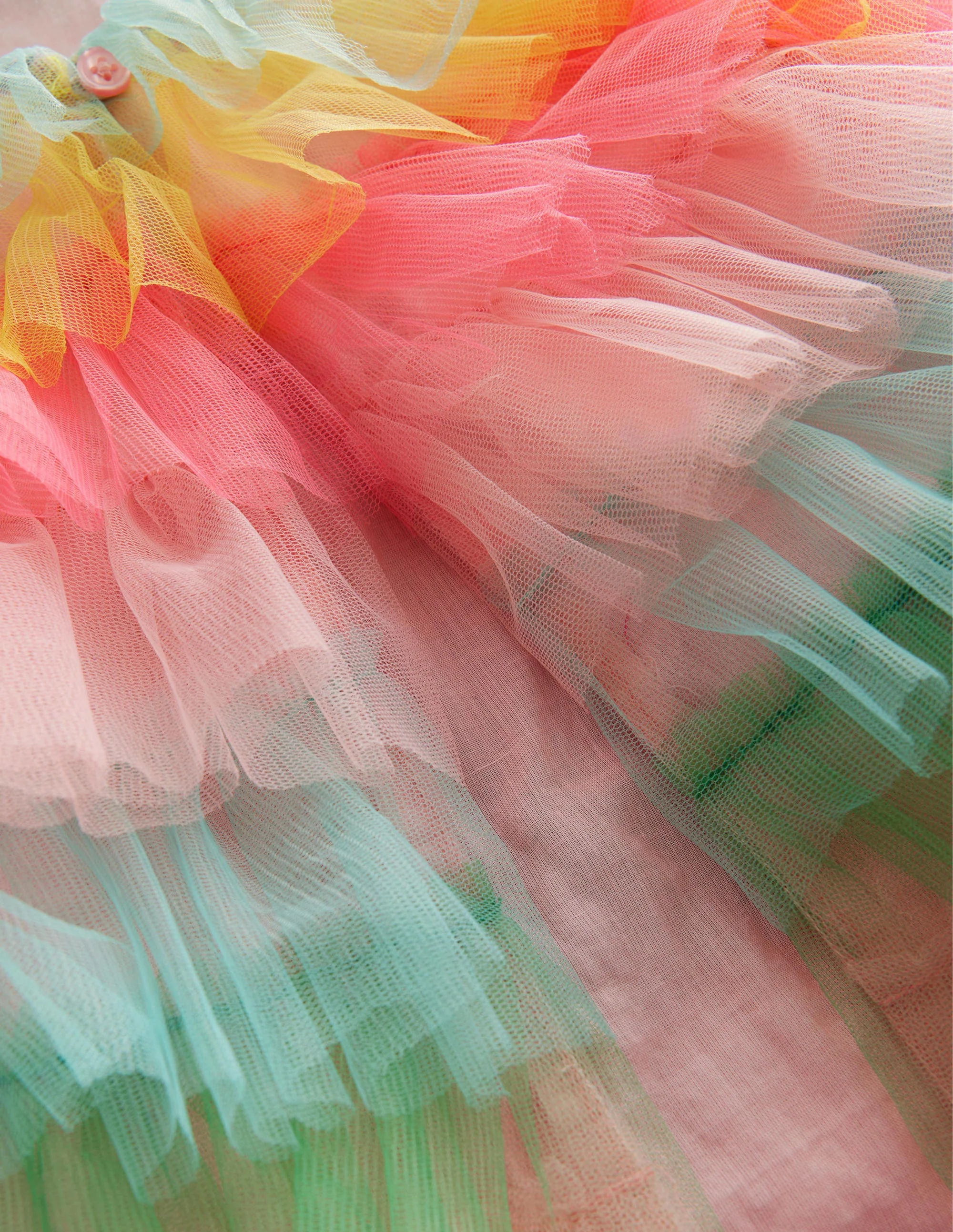 Jacke aus Tüll-Bunt, Regenbogen - Image 3