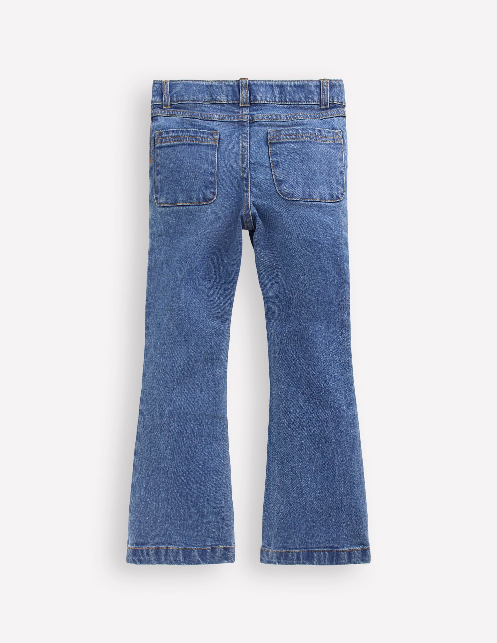 Jeans mit leichtem Schlag-Denim mit Herzen - Image 2