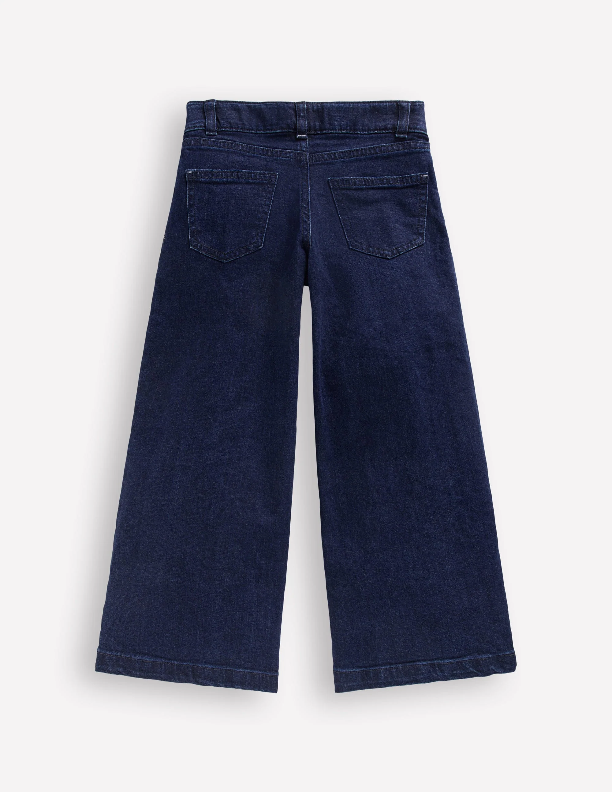 Jeans mit weitem Bein-Dunkles Vintage-Blau - Image 2
