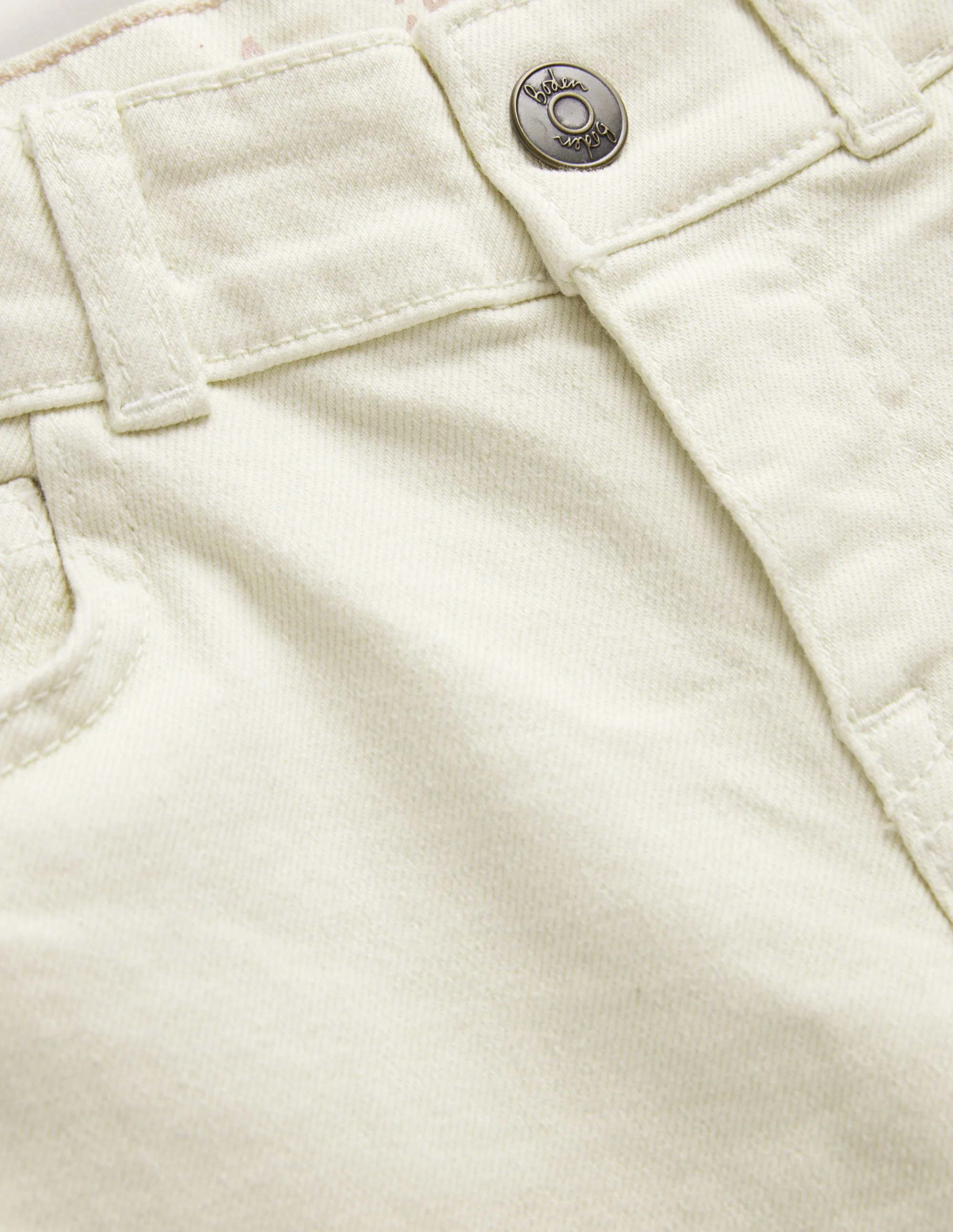 Jeans mit weitem Bein-Ecru - Image 3