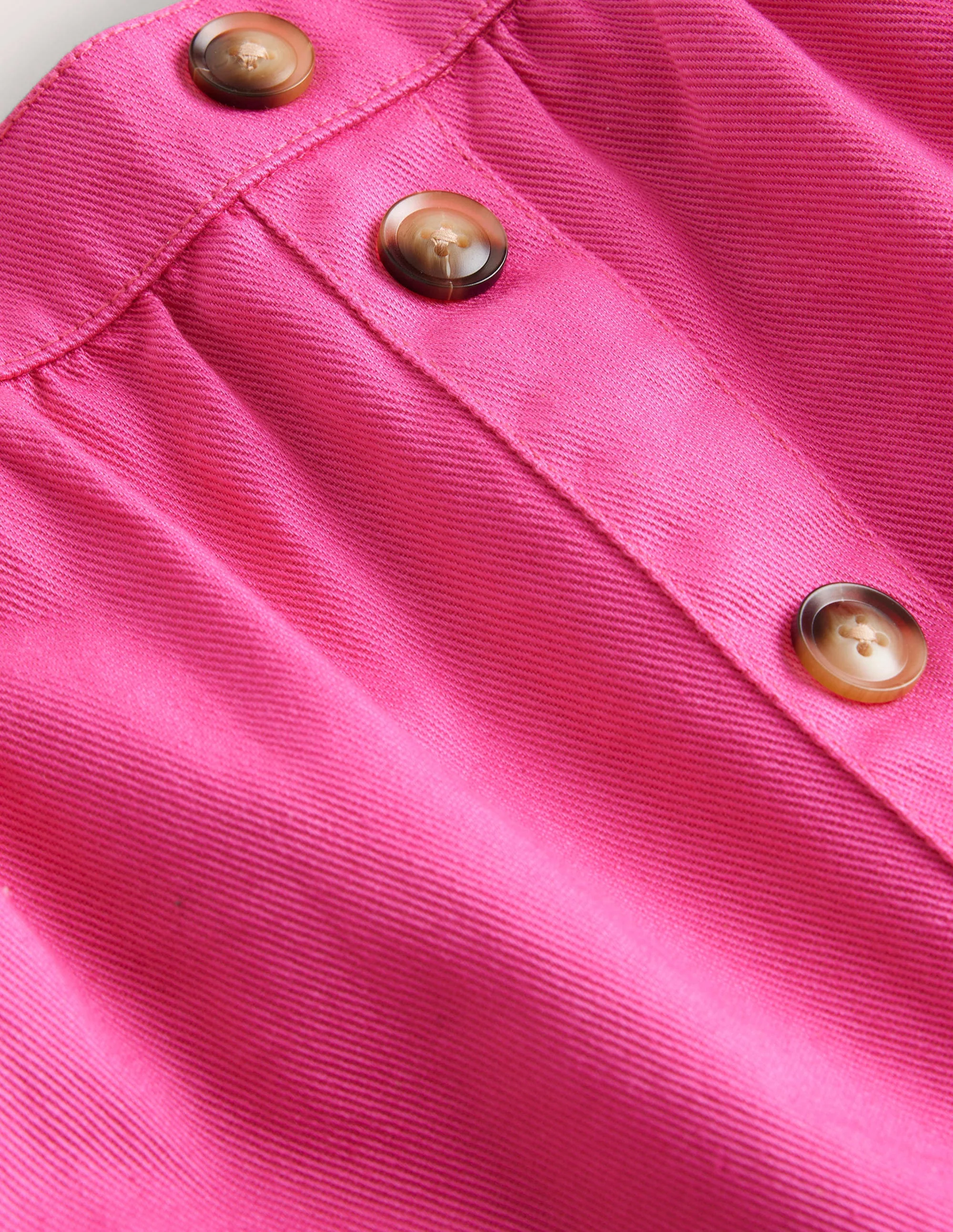Jeansrock mit Knopfleiste-Rosarot - Image 3