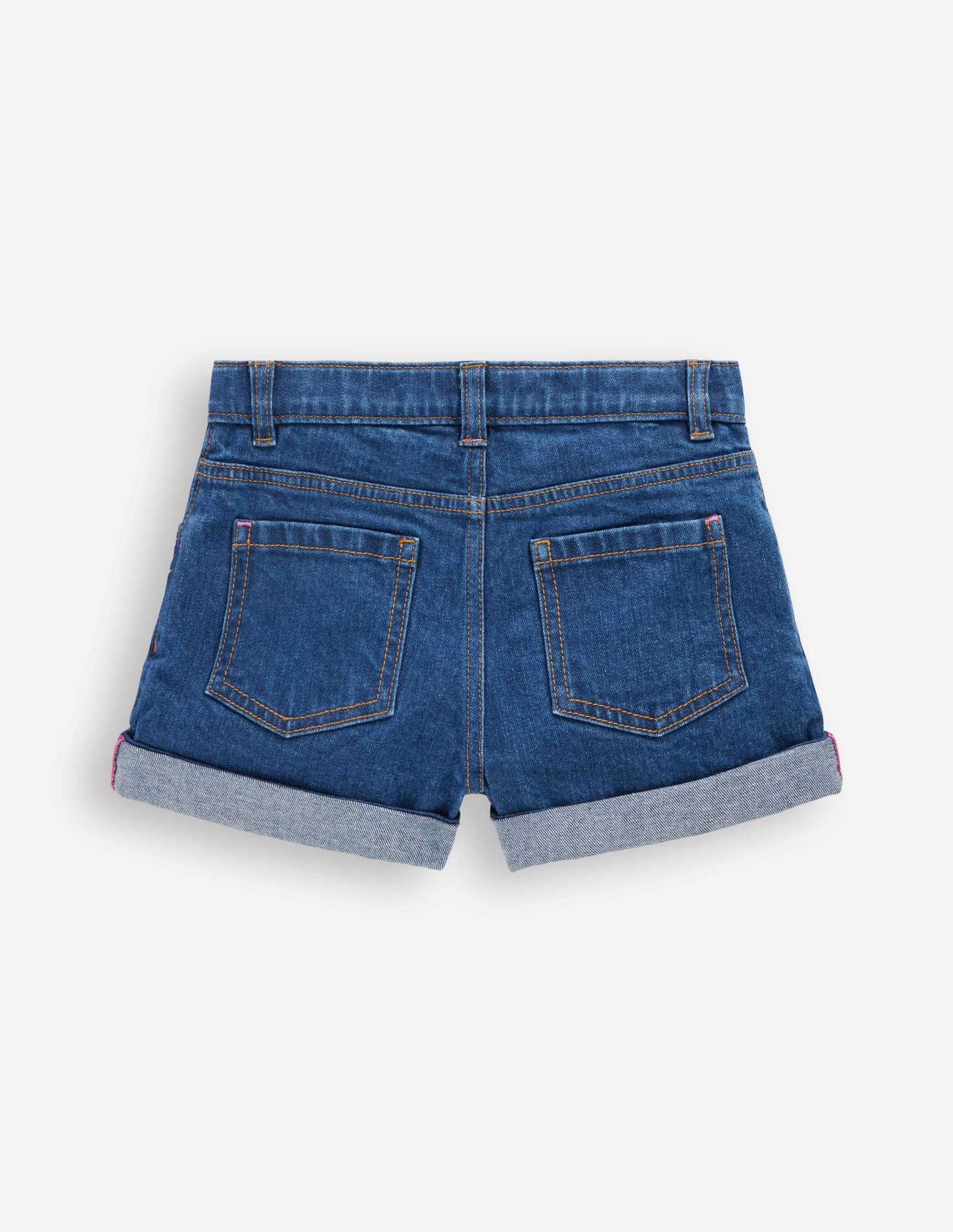 Jeansshorts-Medium Vintage Bestickt - Image 2