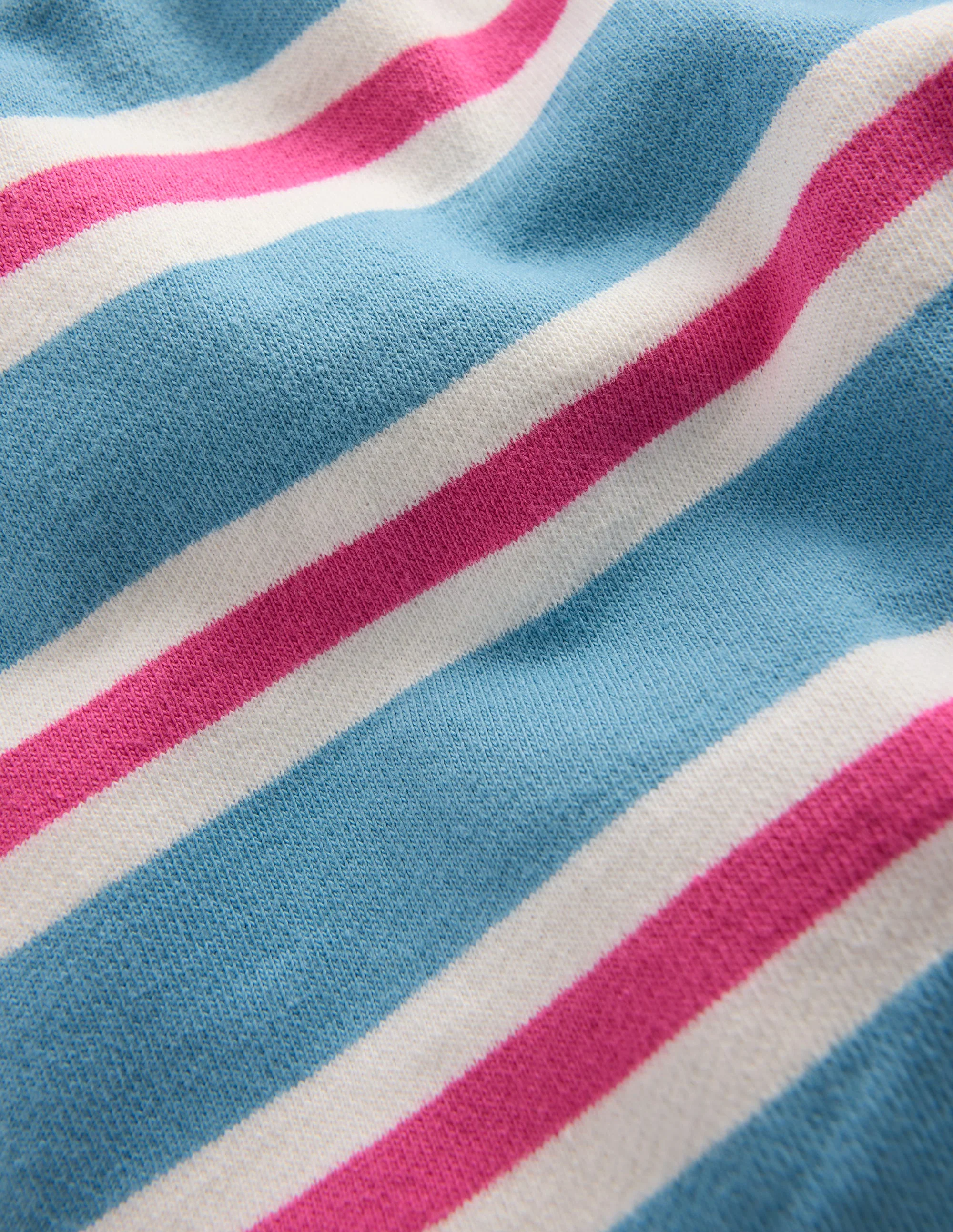 Jersey-Boxershorts-Blau Streifen - Image 4