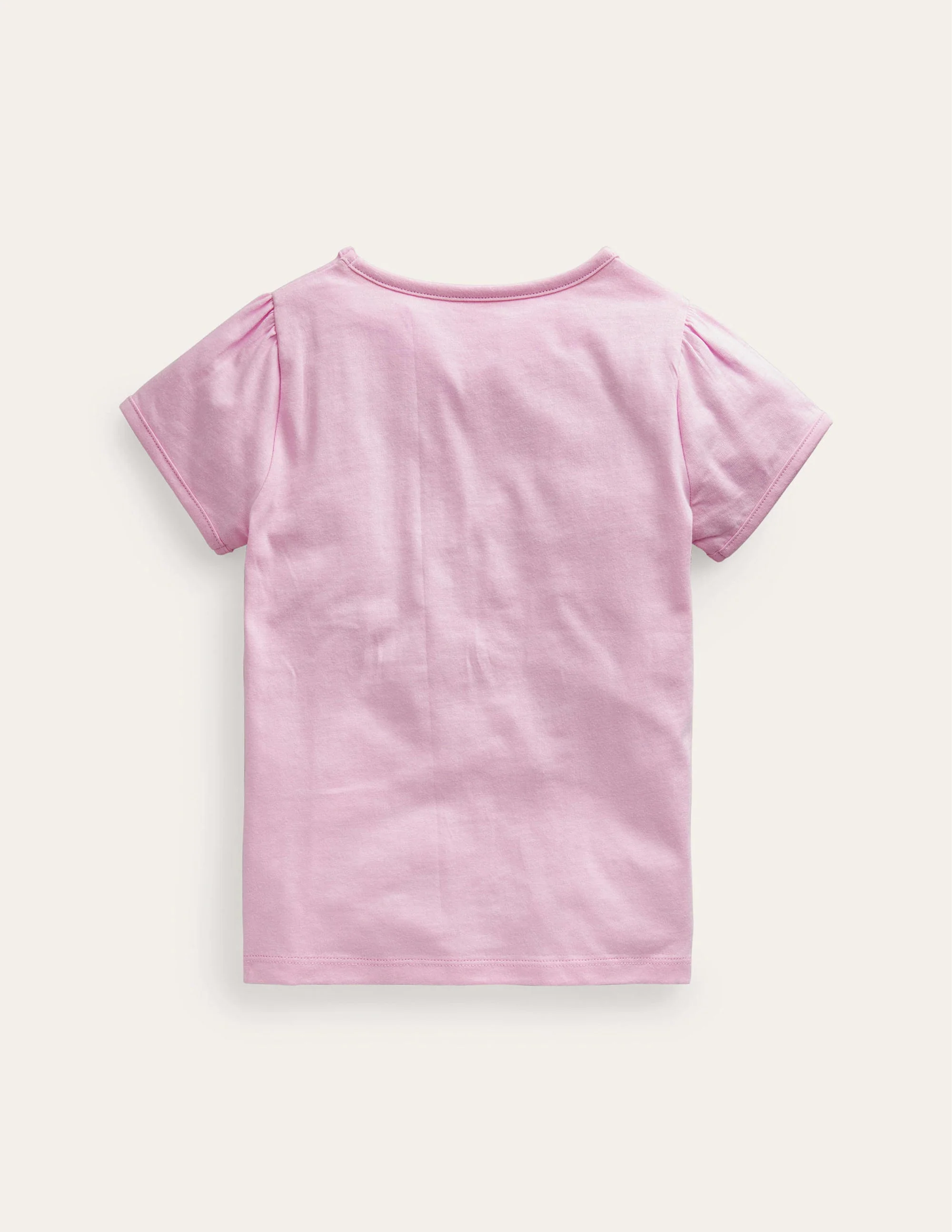 Jersey-Oberteil mit Superstitch-Rosa Katzen - Image 2
