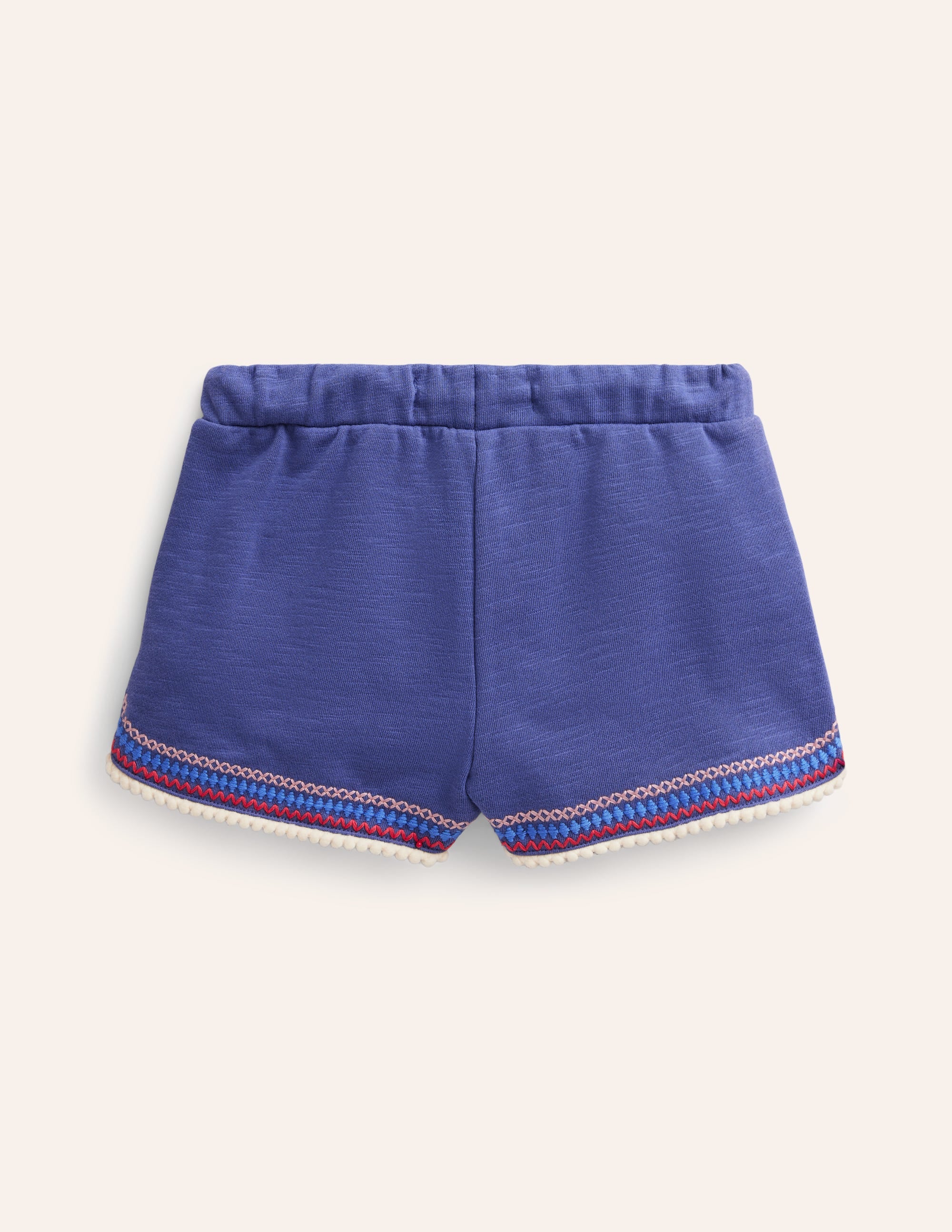 Jersey-Shorts mit Bommelbesatz-Roboterblau - Image 2