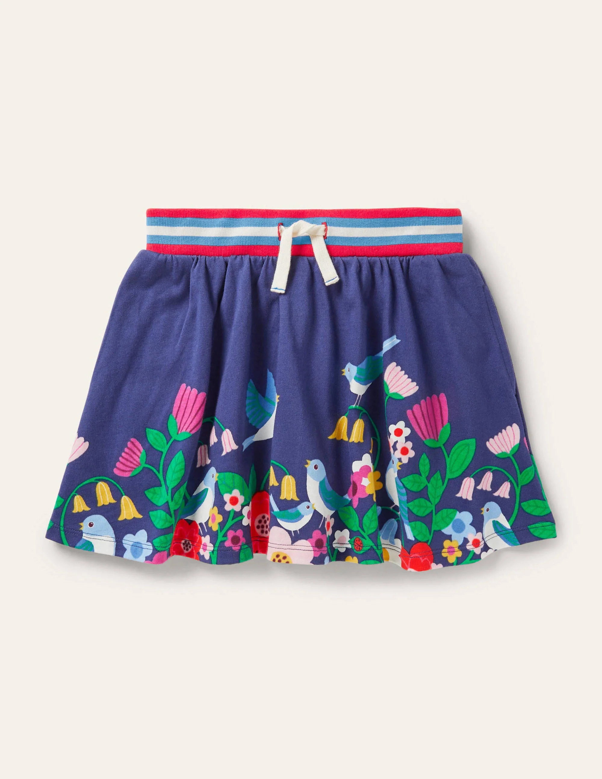 Jerseyskort-Bunt, Gartenvögel