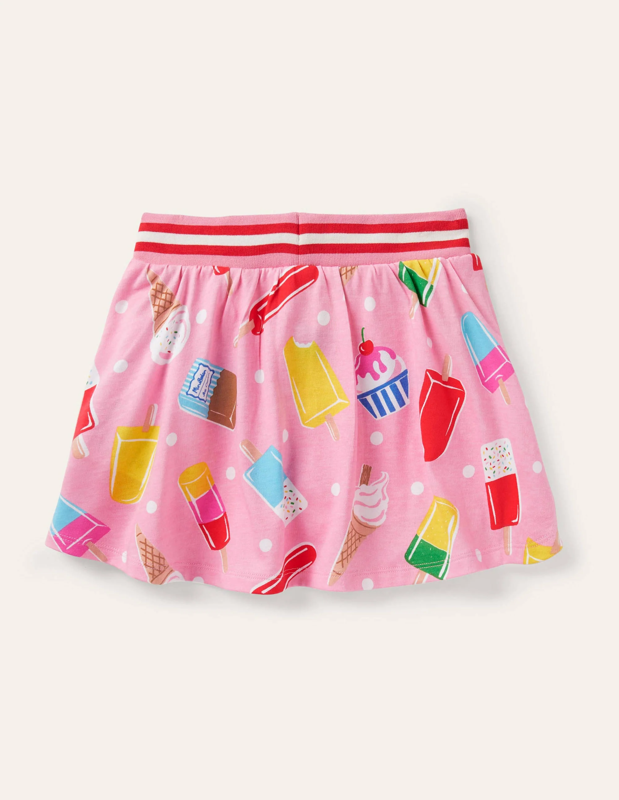 Jerseyskort-Hellrosa, Eiscreme/Getupft - Image 2