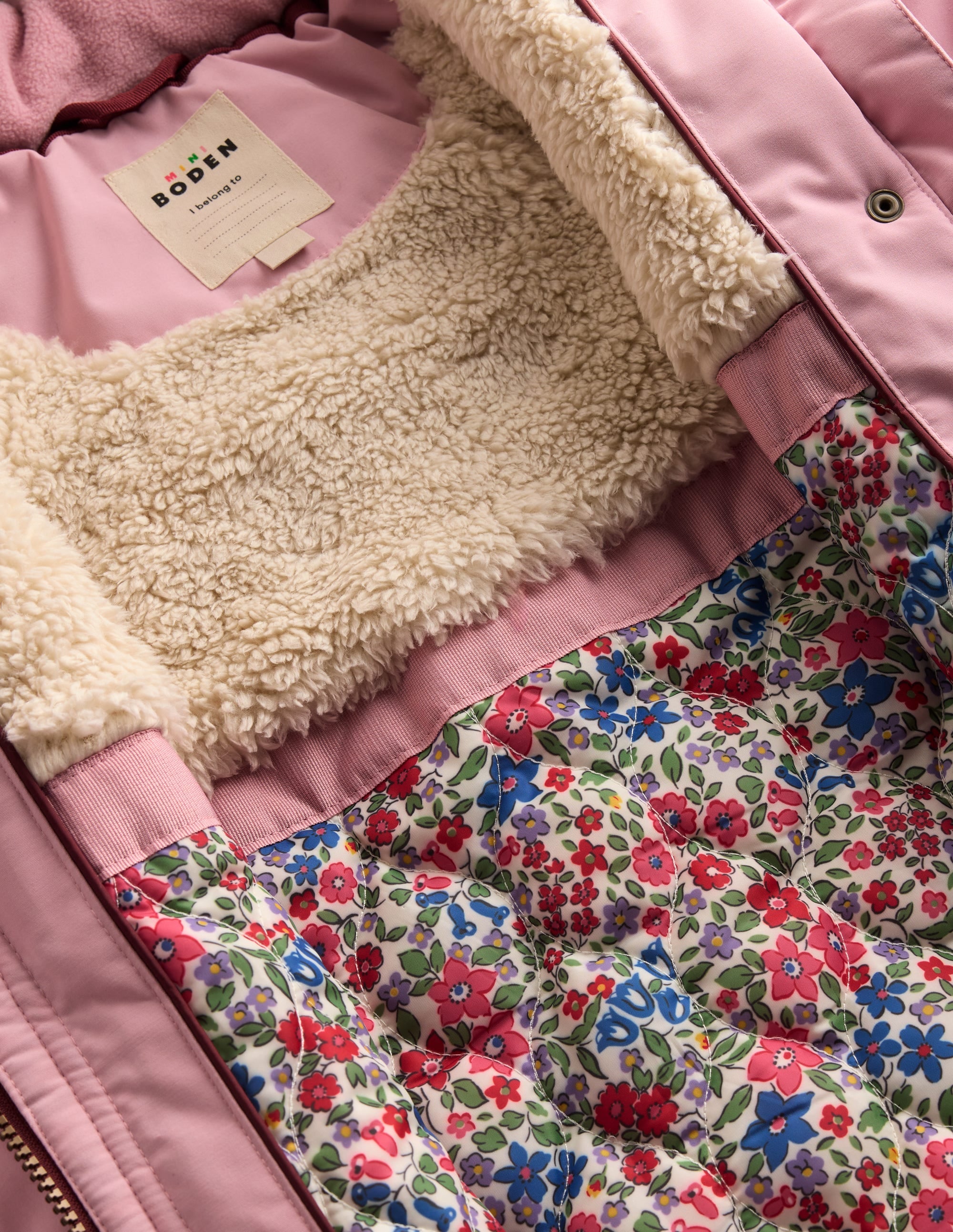 Joni Gesteppter Parka-ROSA - Image 5