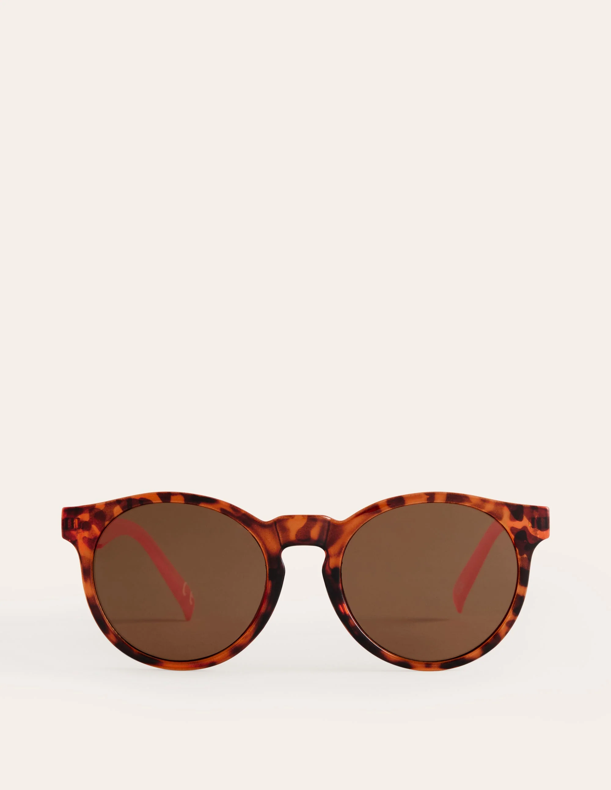 Klassische Sonnenbrille-Herbstbraun