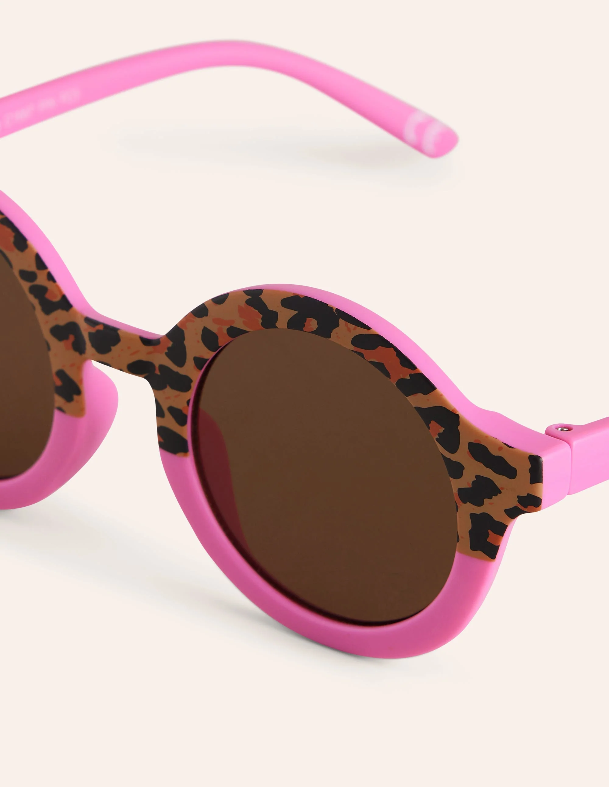Klassische Sonnenbrille-Rosa Leopardenmuster - Image 2