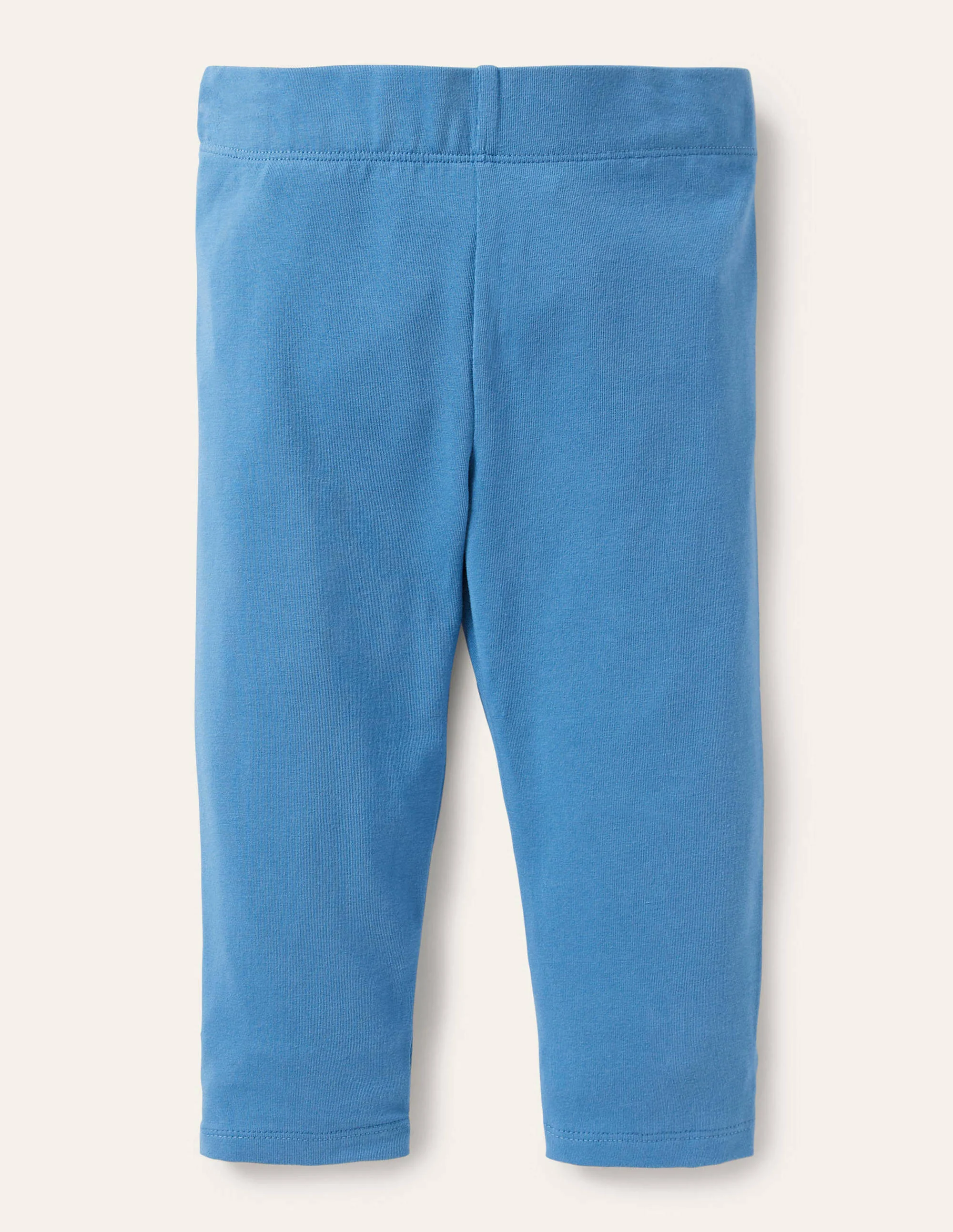 Kurz geschnittene einfarbige Leggings-Strahlendes Marineblau