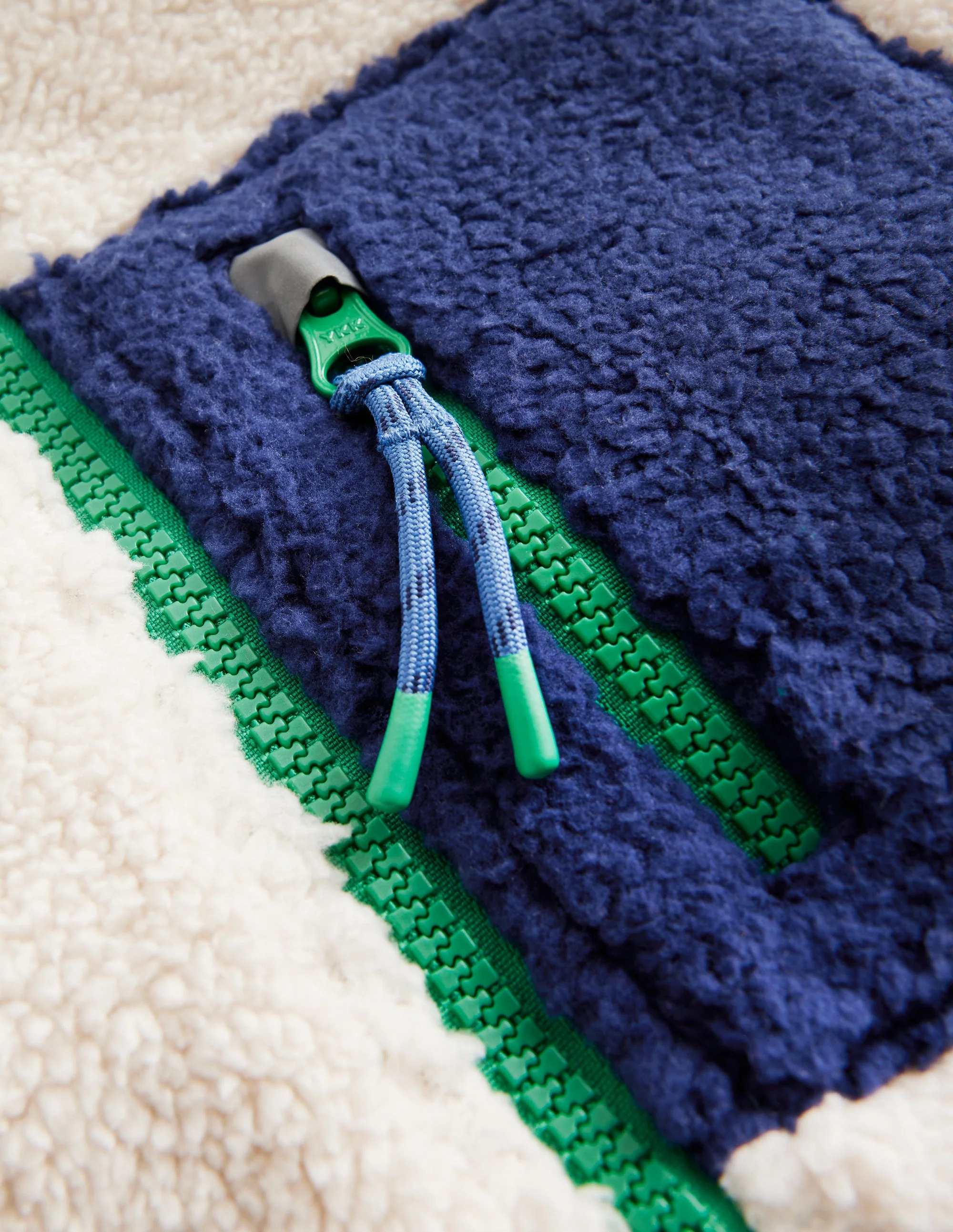 Kuschelige, winddichte Fleecejacke-Natürliches Sherpa - Image 3