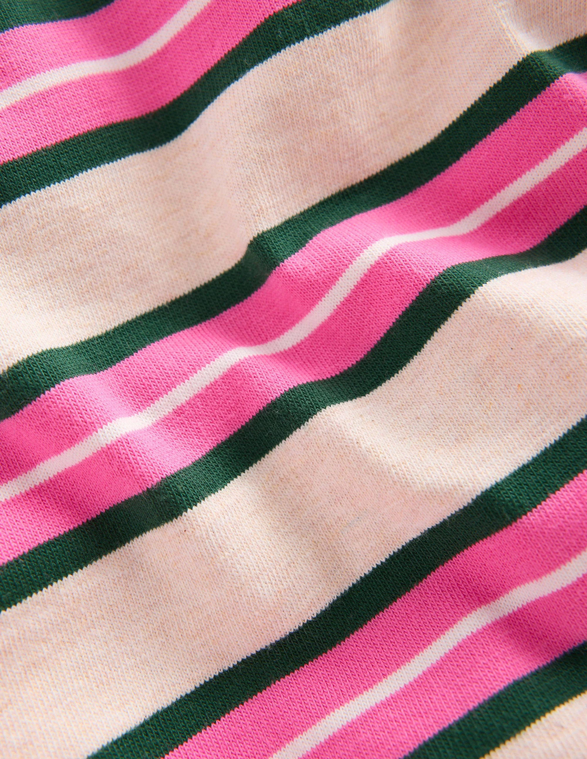 Lässiges Bretonshirt-Rosa mit Streifen - Image 3