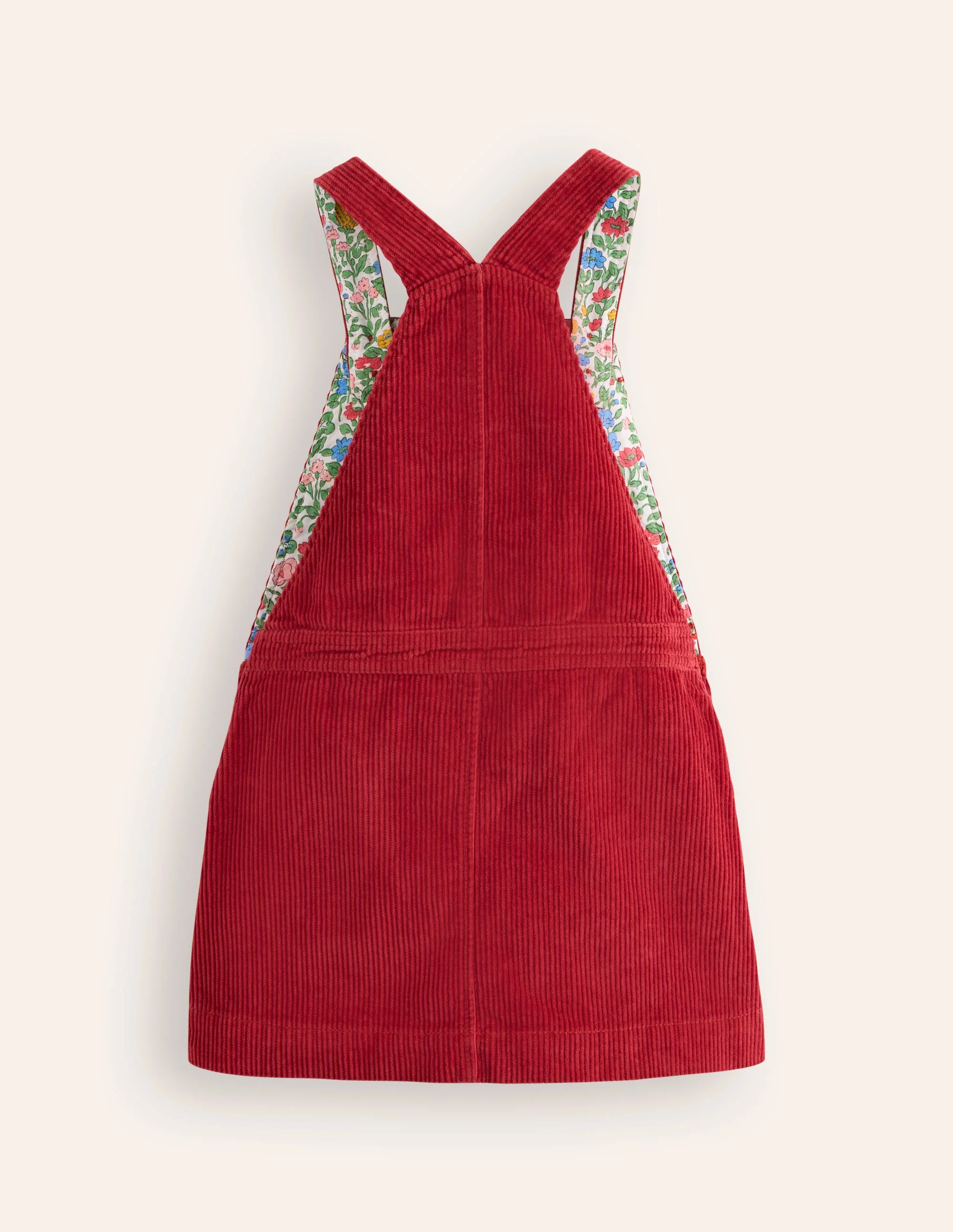 Latzkleid-Kastanienbraun Kordel - Image 2
