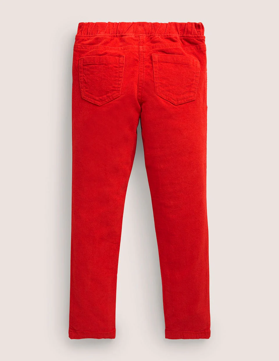 Leggings aus Cord-Erbeerkuchenrot - Image 2