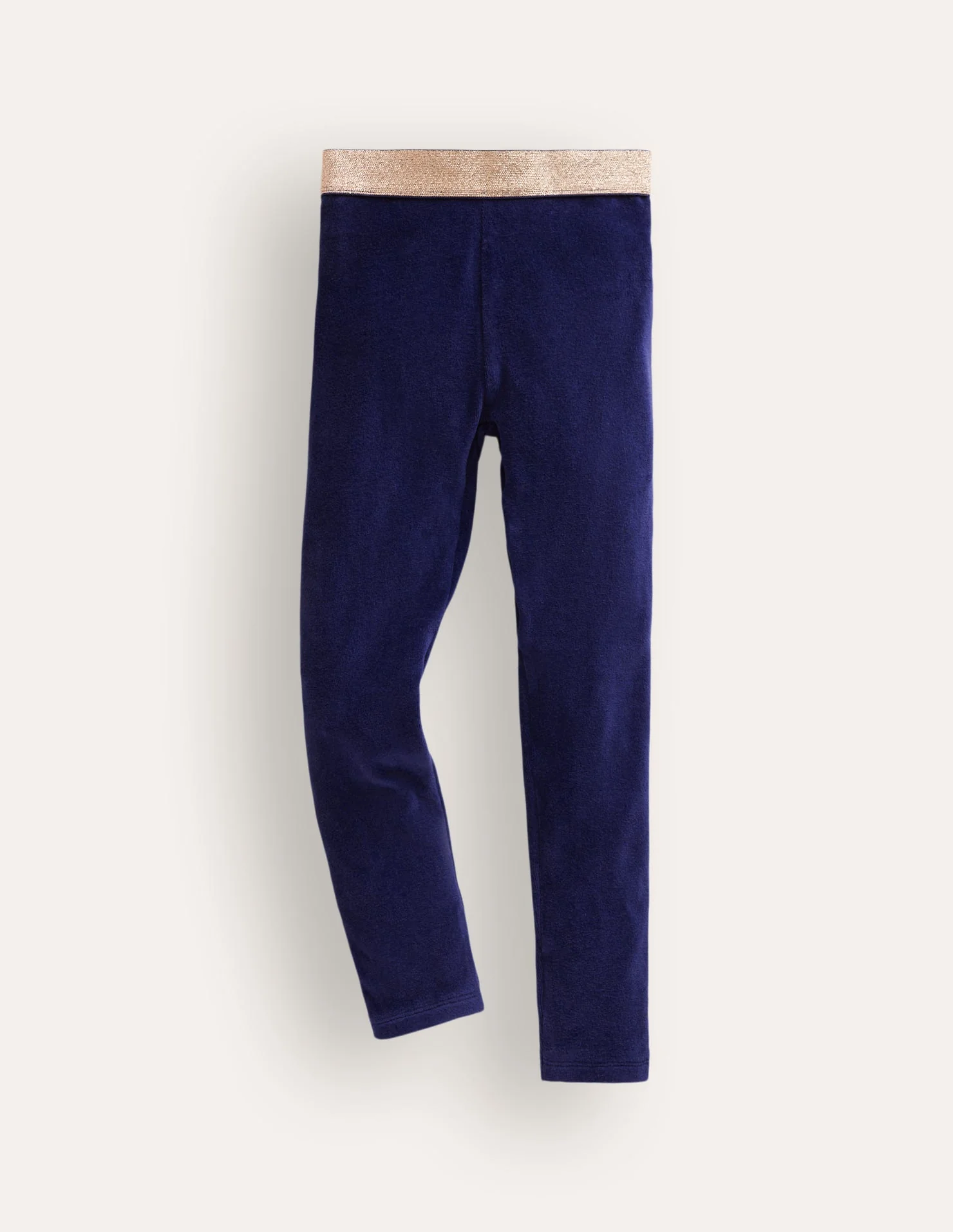 Leggings aus Samt-Anemone