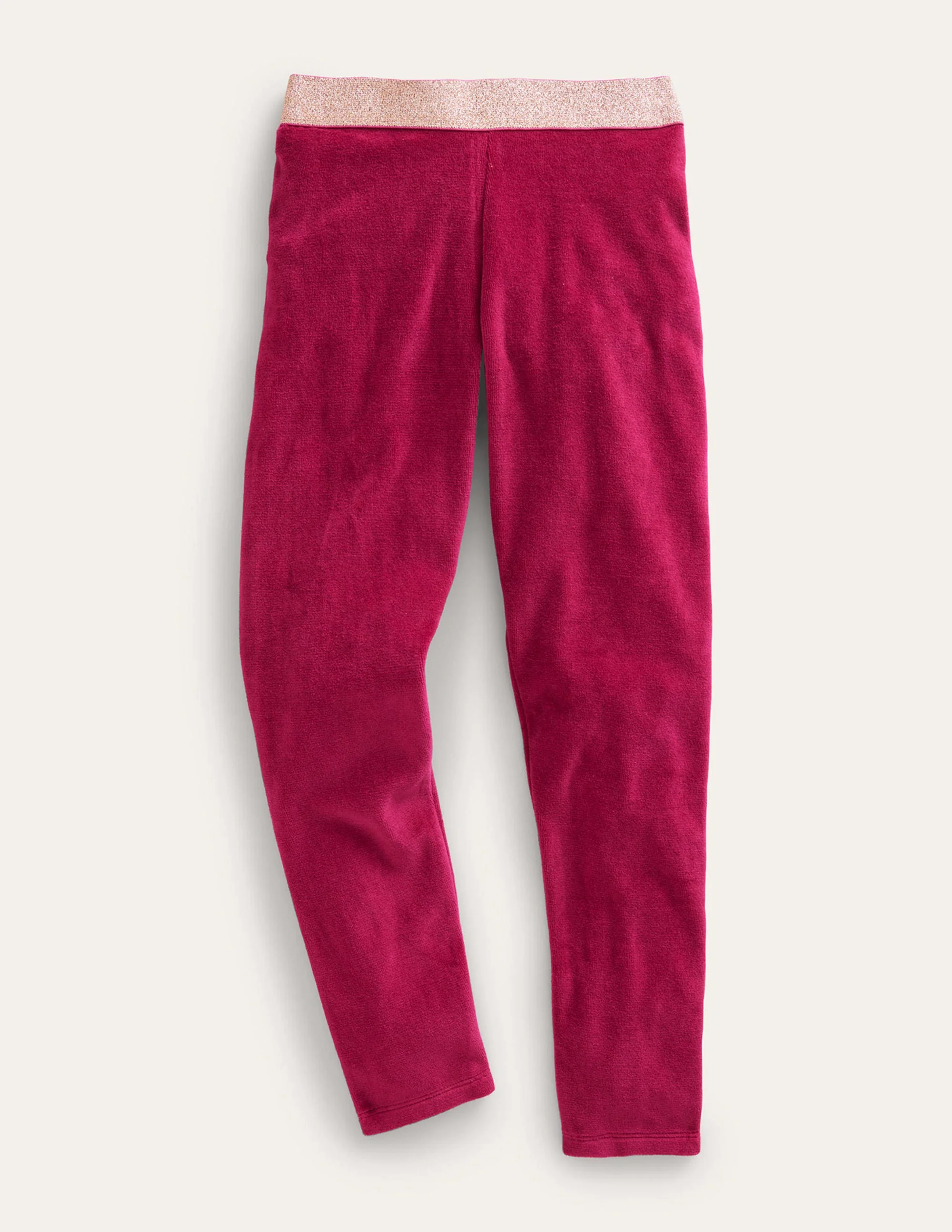 Leggings aus Samt-Penelope-Rosa