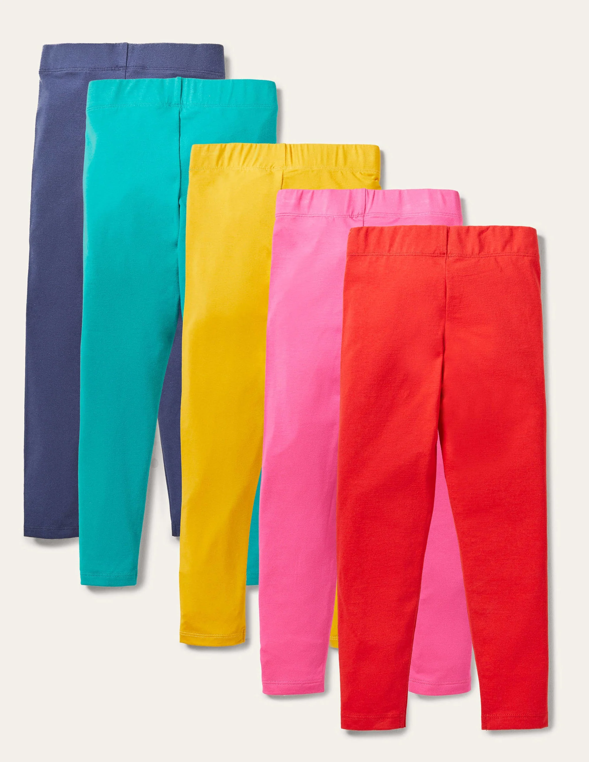 Leggings im 5er-Pack-Bunt, Regenbogenfarben - Image 2