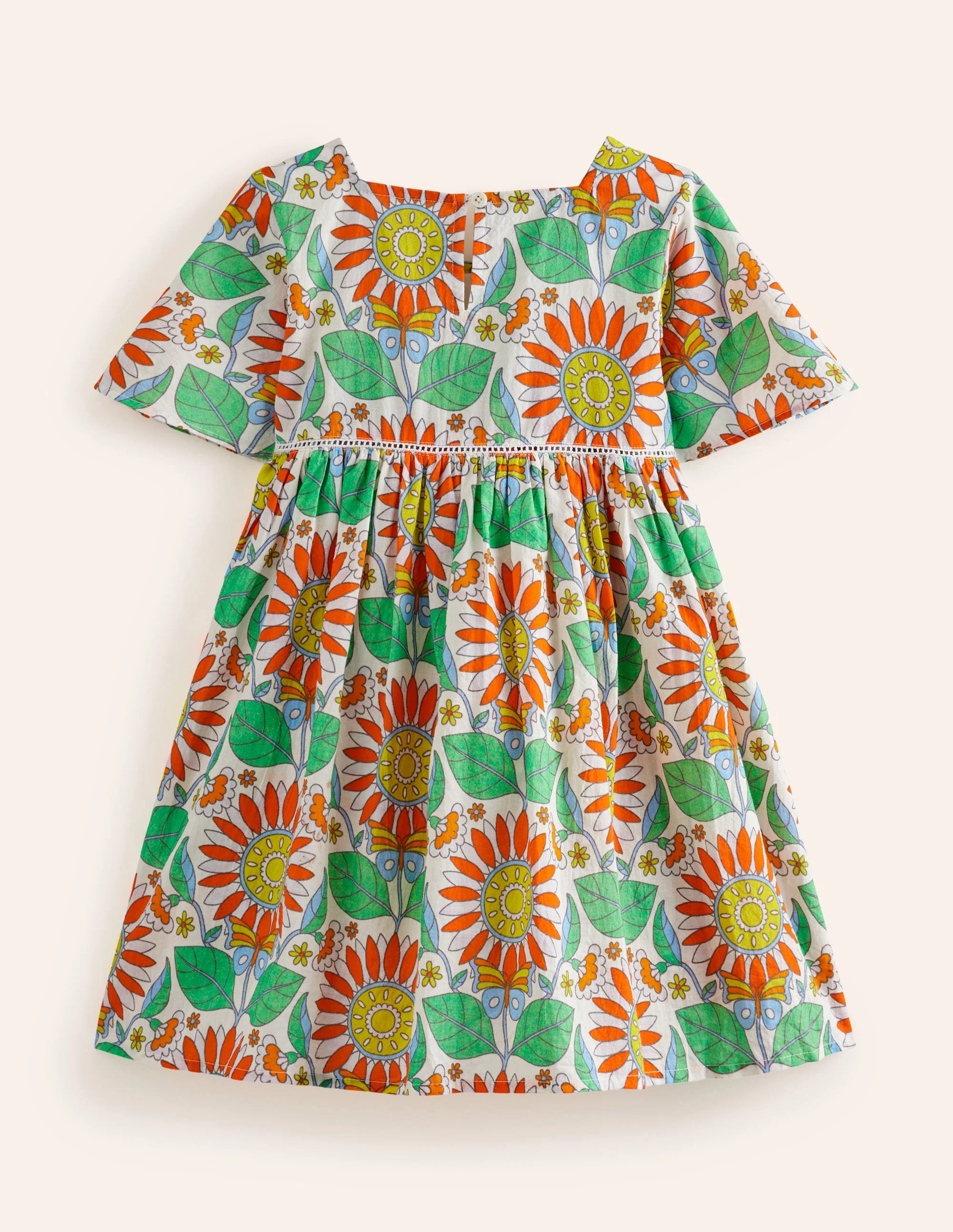 Leichtes Freizeitkleid-Bunt Gänseblümchen - Image 2