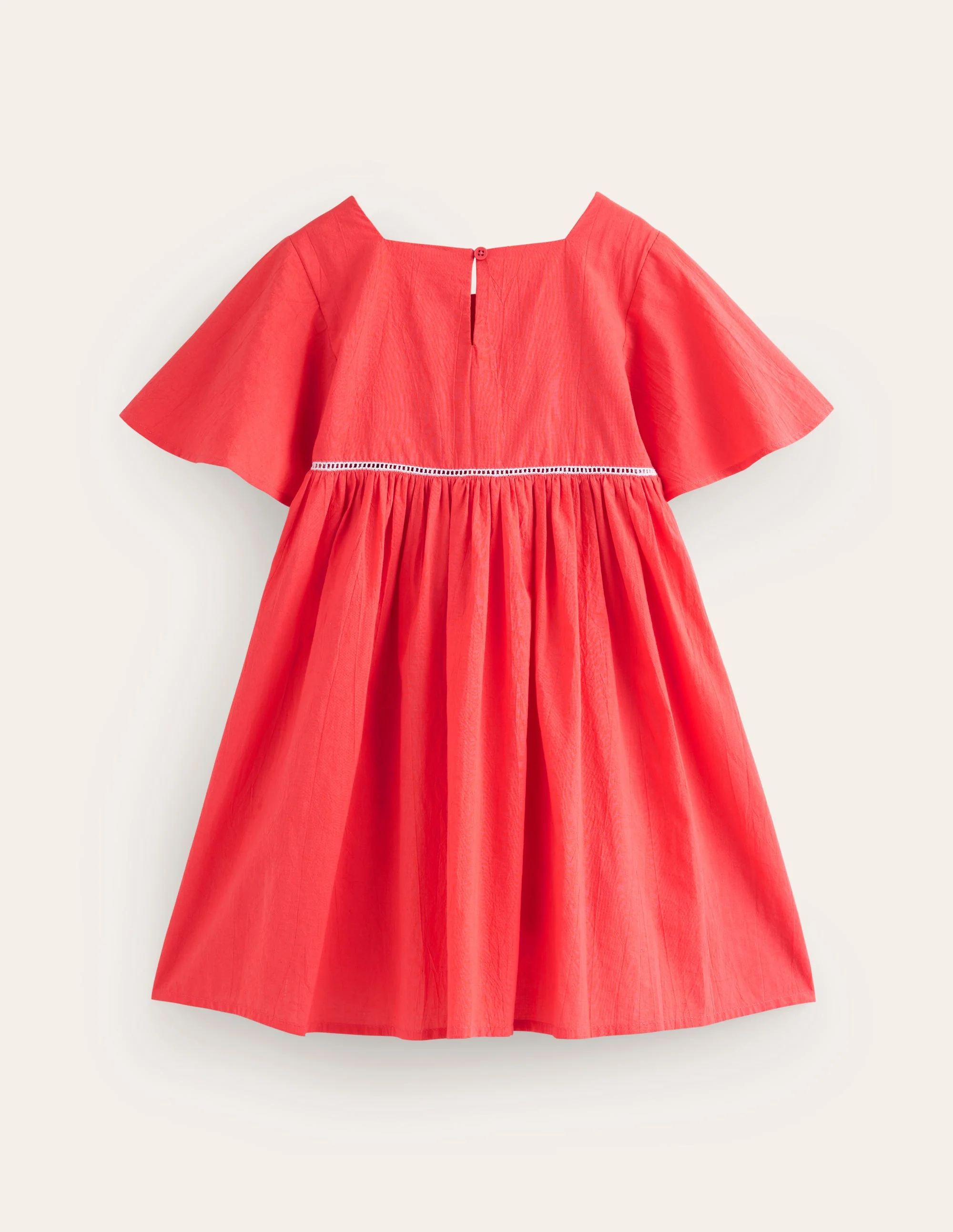 Leichtes Freizeitkleid-Marmeladenrot - Image 2