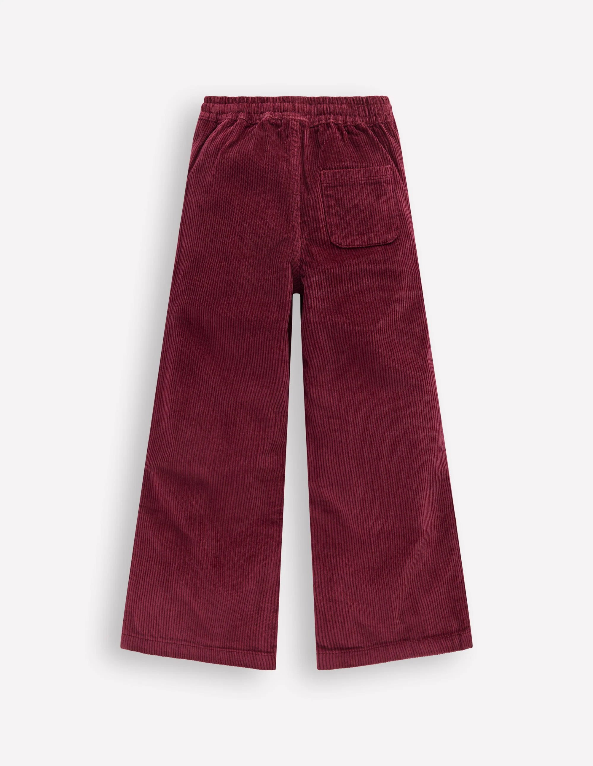 Locker geschnittene Cordhose-Dunkelviolett - Image 2