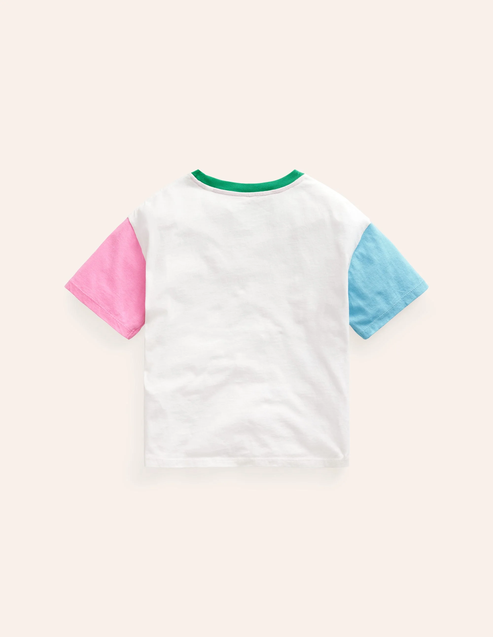 Lockeres T-Shirt aus Bouclé-Vanilleschote Escape To Nature - Image 2