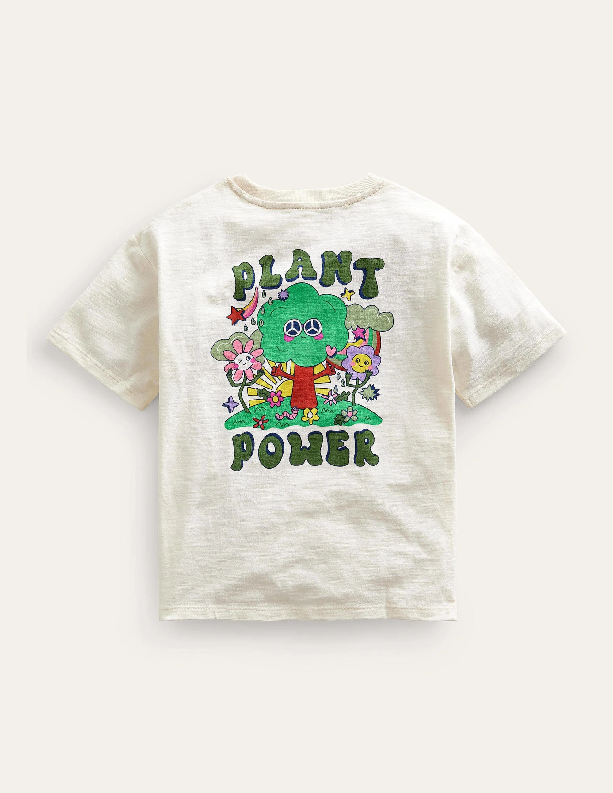 Lockeres T-Shirt mit Druck-Vanilleschote - Image 2