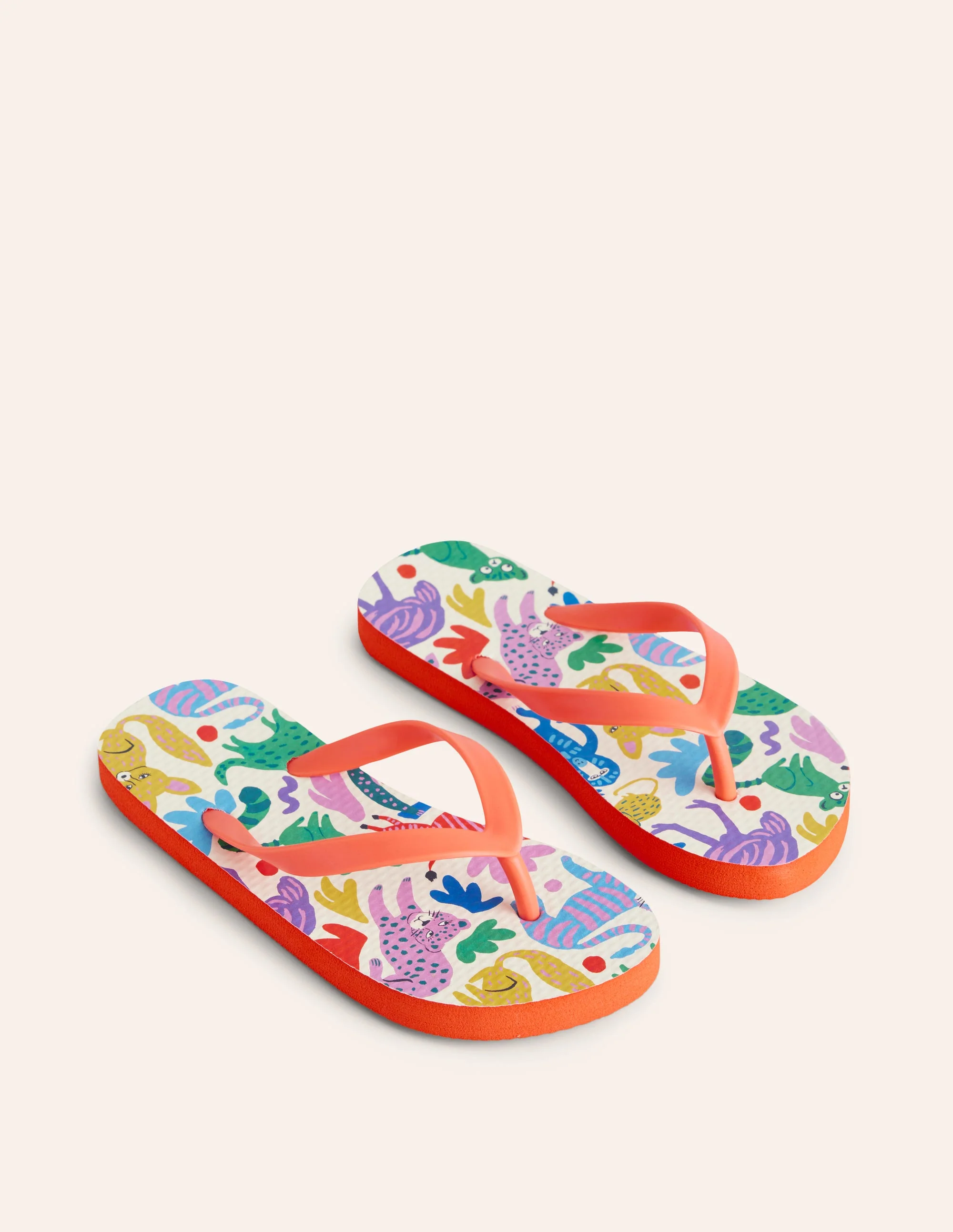 Lustige Flip-Flops-Bunt Safari Freunde - Image 2
