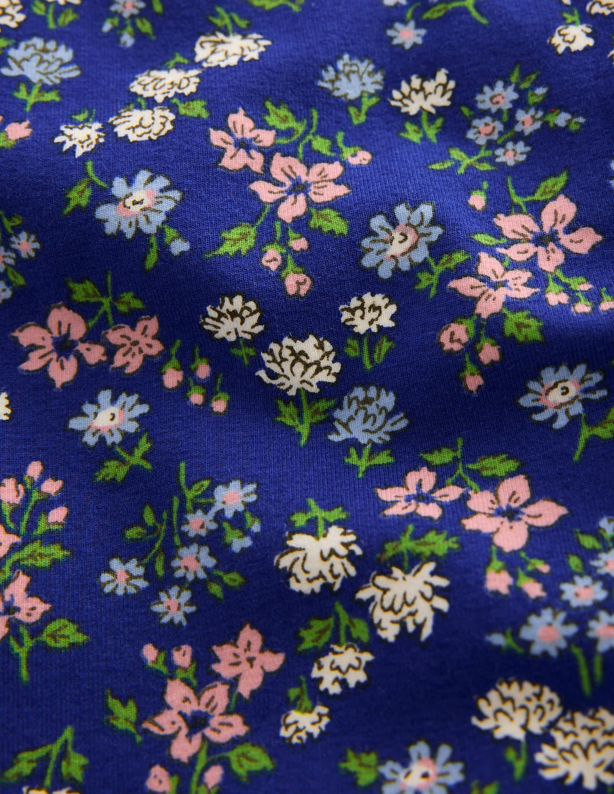 Lustige Leggings-Blau Geblümt - Image 3