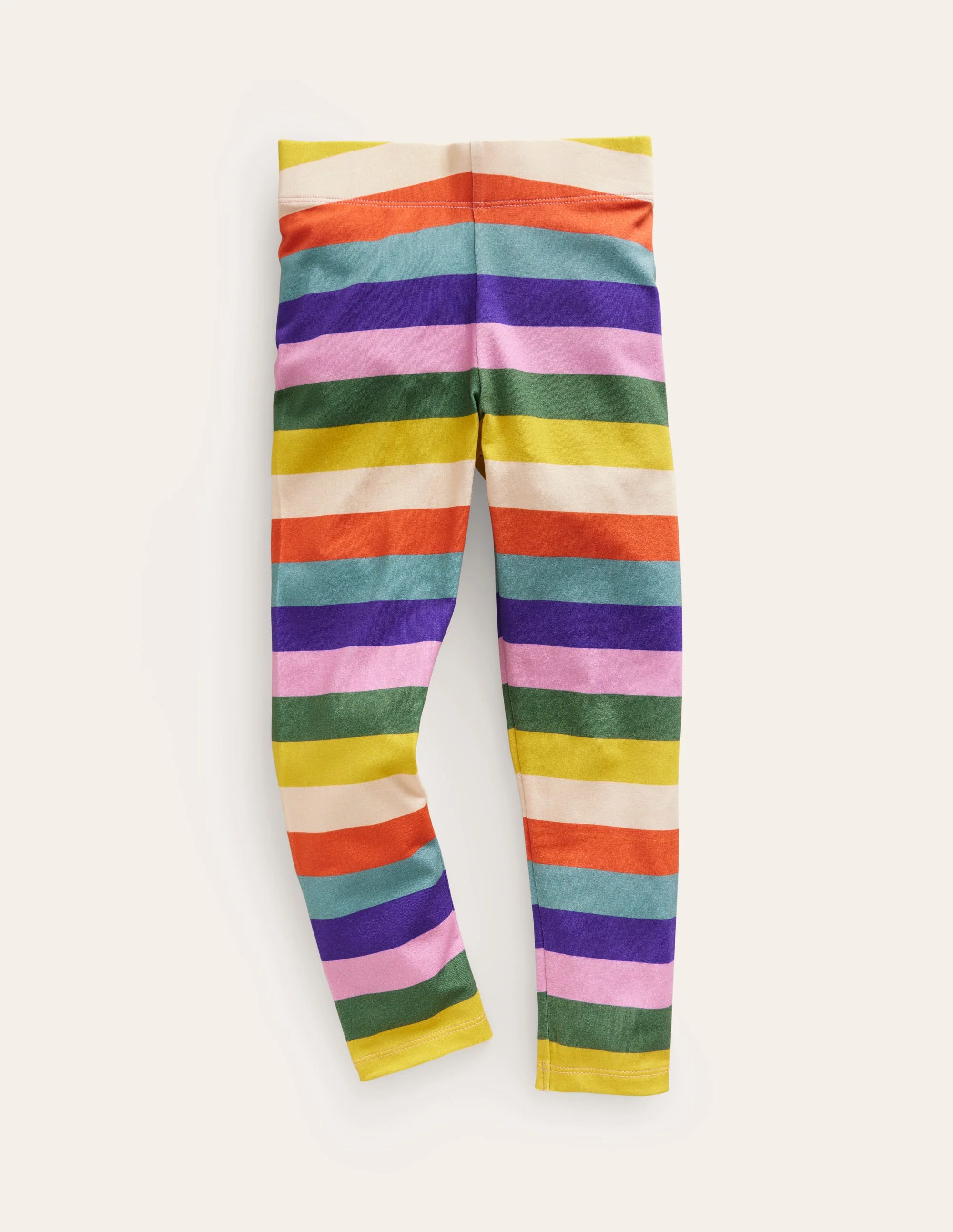 Lustige Leggings-Bunt Gestreift