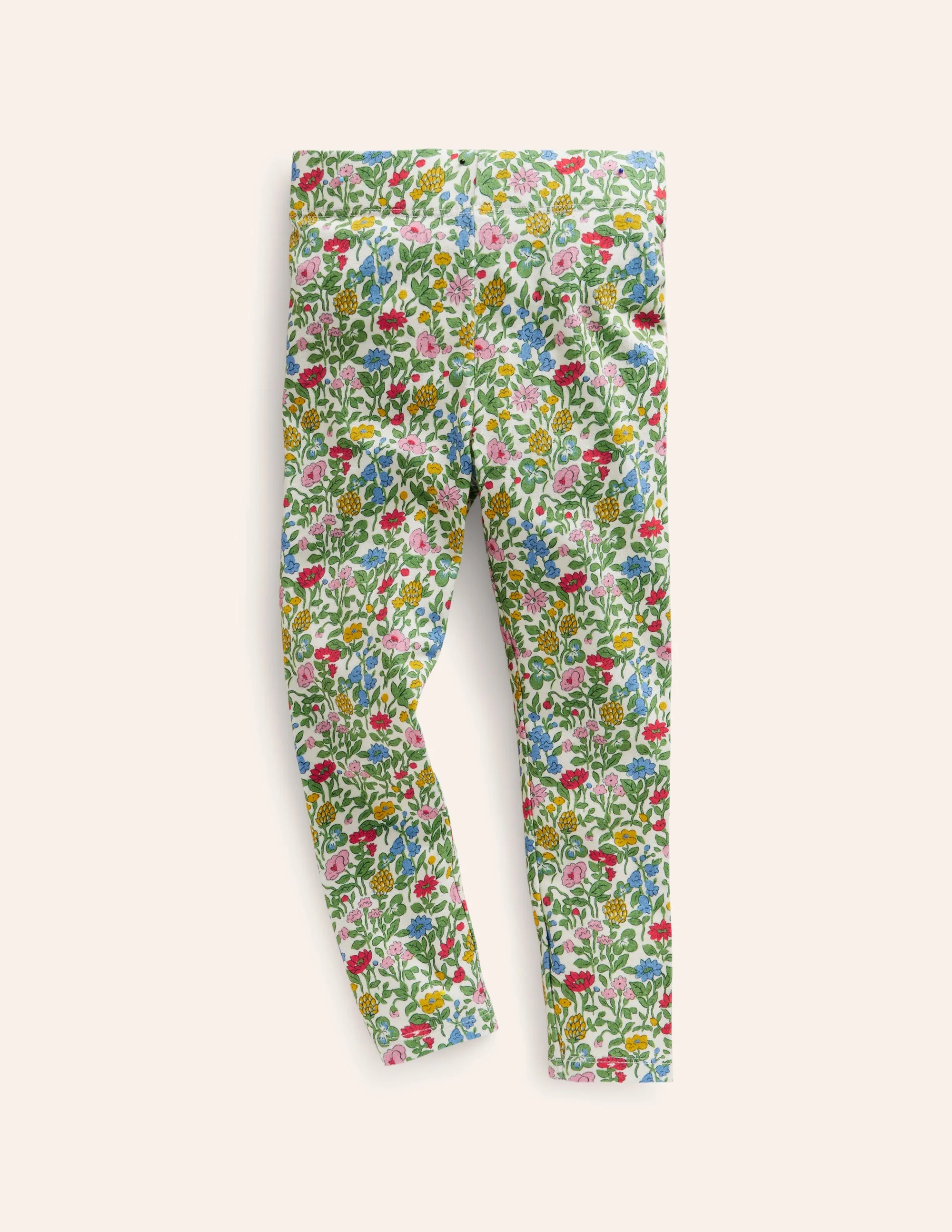 Lustige Leggings für jeden Tag-Bunt mit Blumenwiese