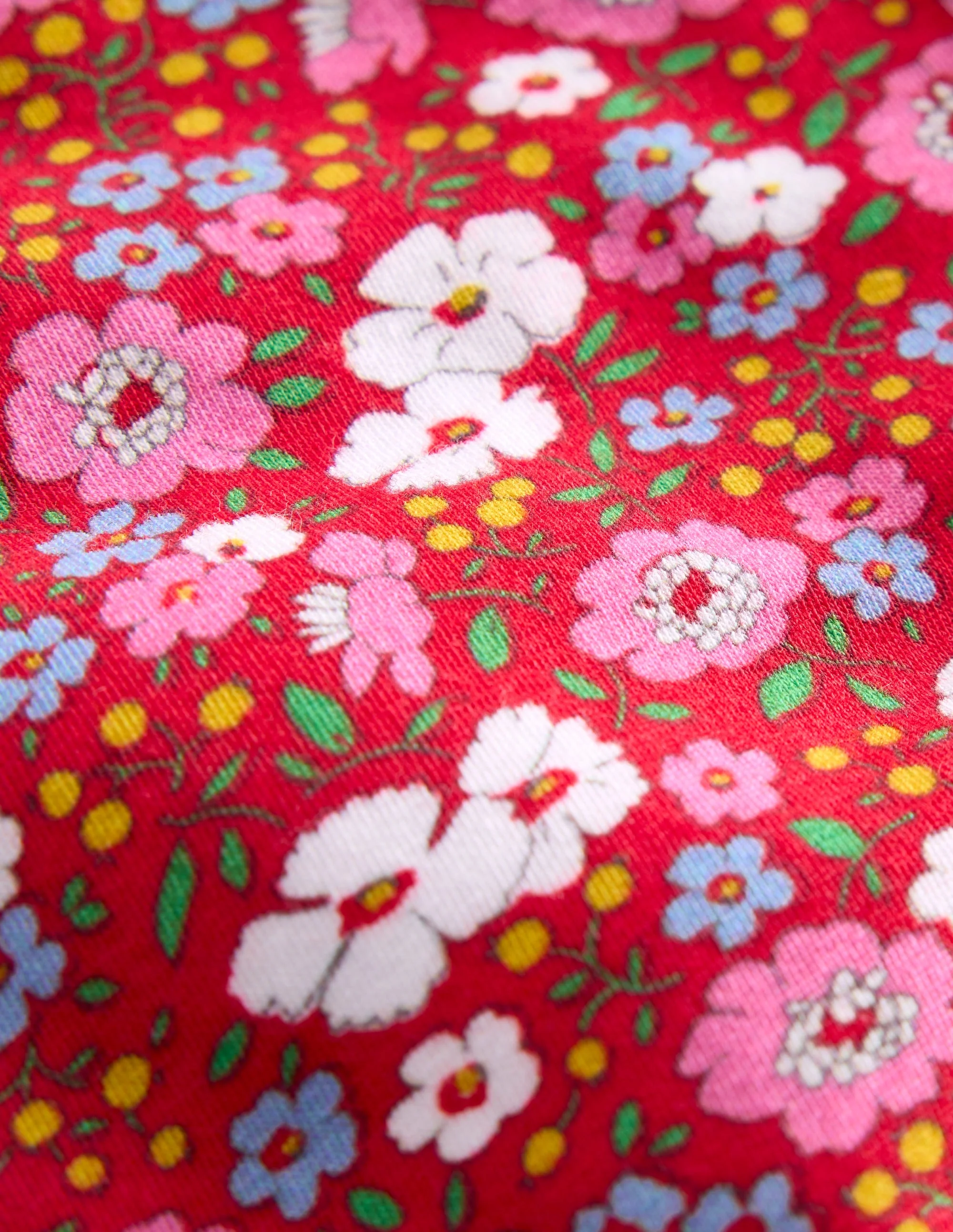 Lustige Leggings für jeden Tag-Leuchtendes Rot Festlich Blumen - Image 3