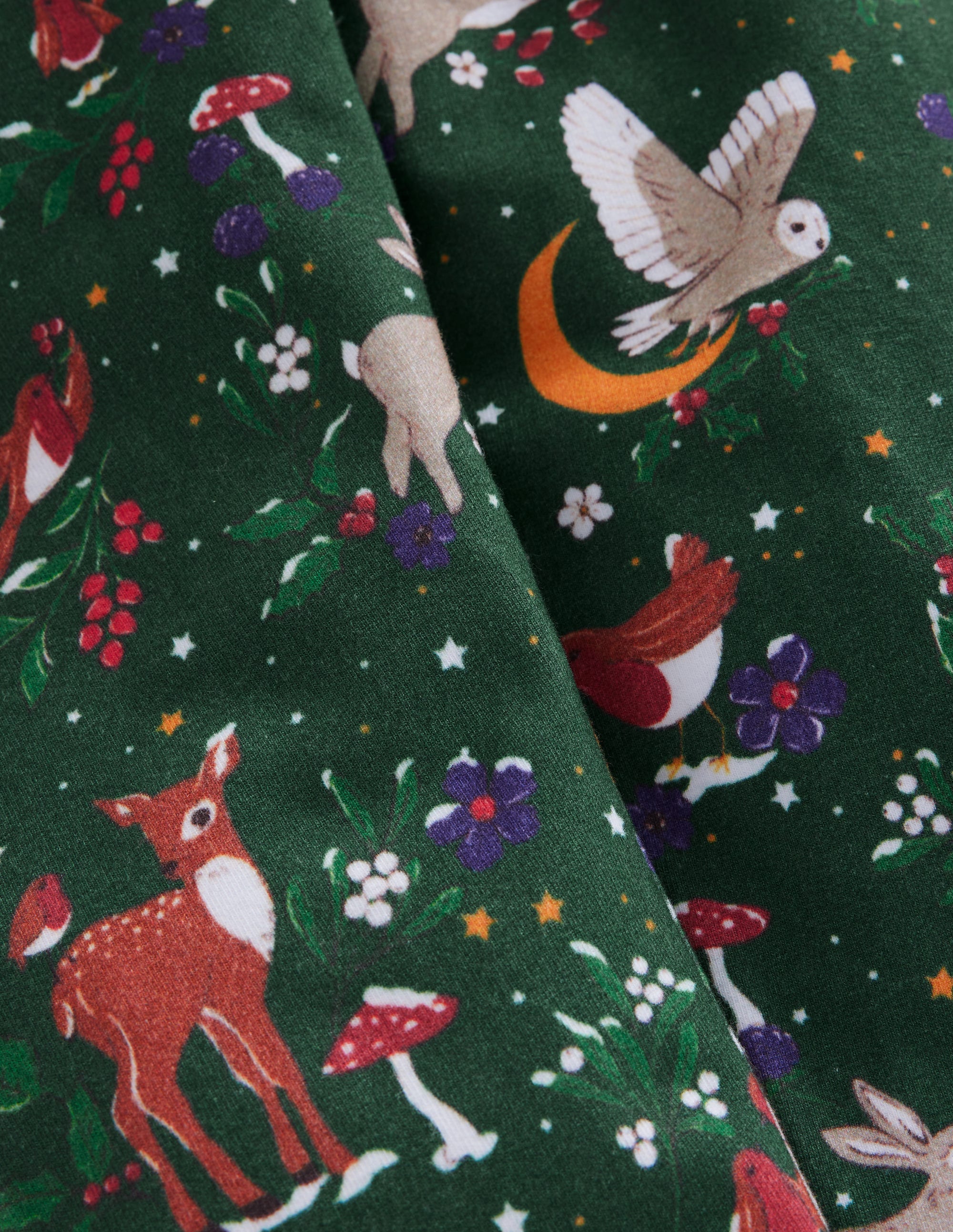 Lustige Leggings für jeden Tag-Piniengrün Festlicher Wald - Image 2