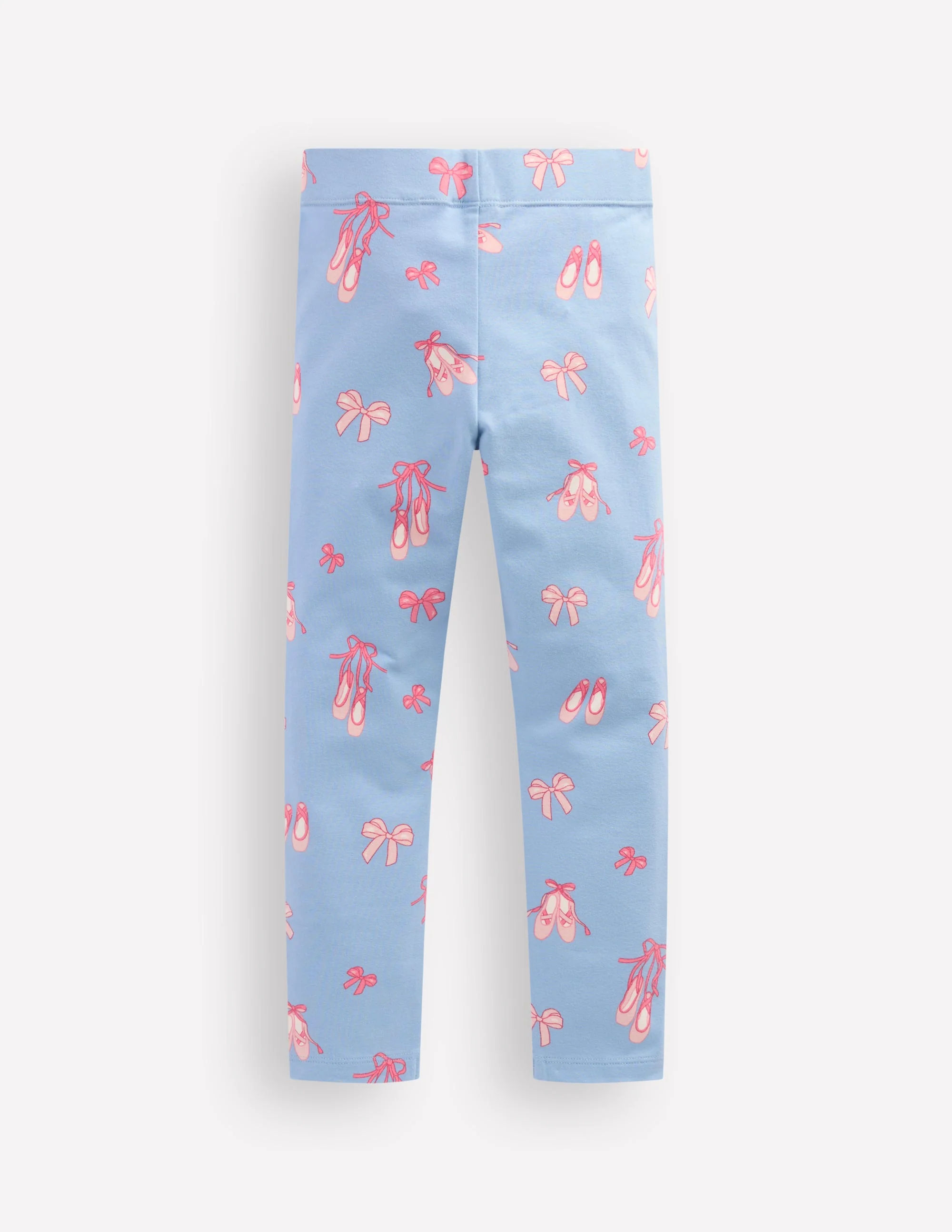 Lustige Leggings-Hellblau Ballettschuhe - Image 2