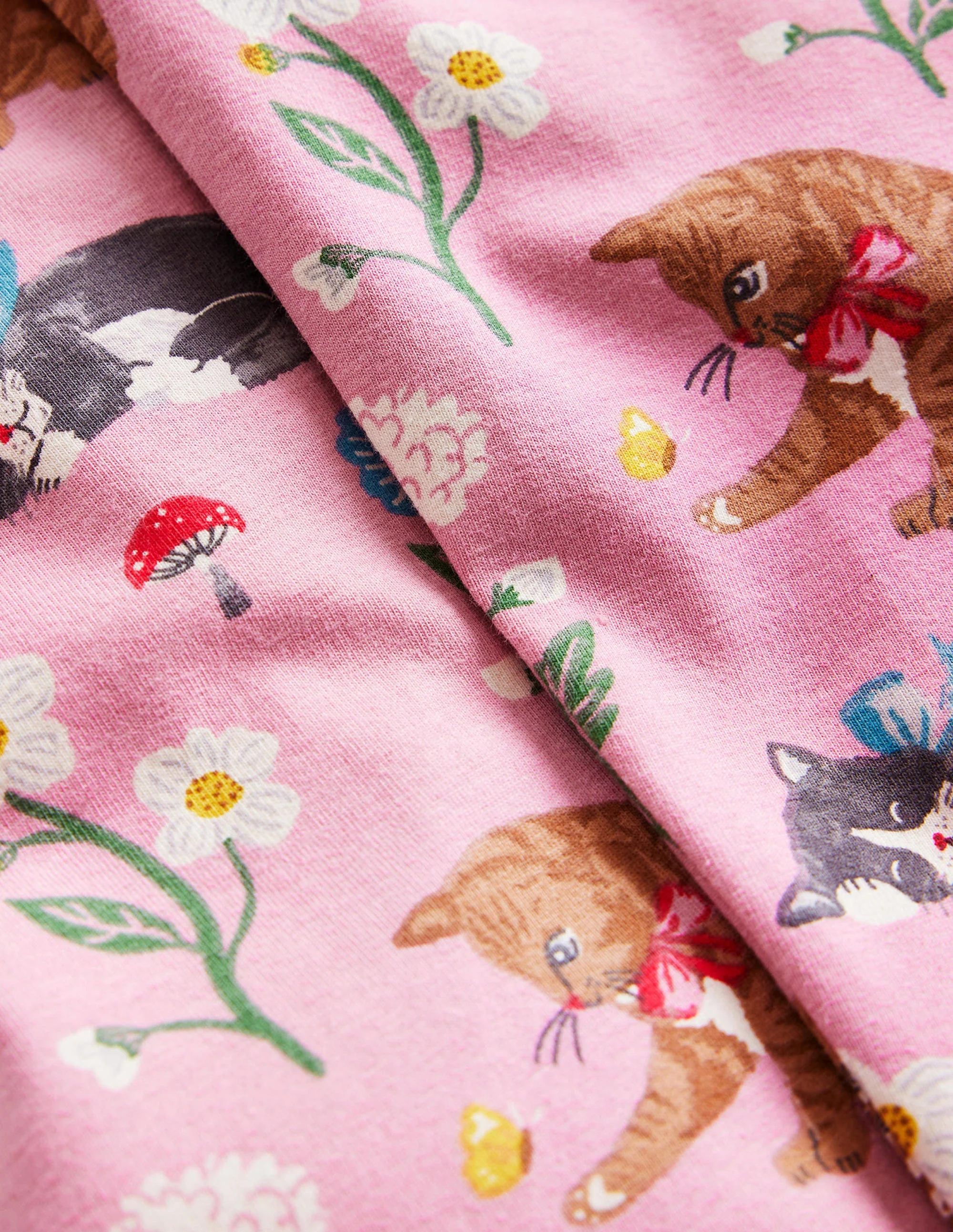 Lustige Leggings-Mandelrosa Katzen - Image 3