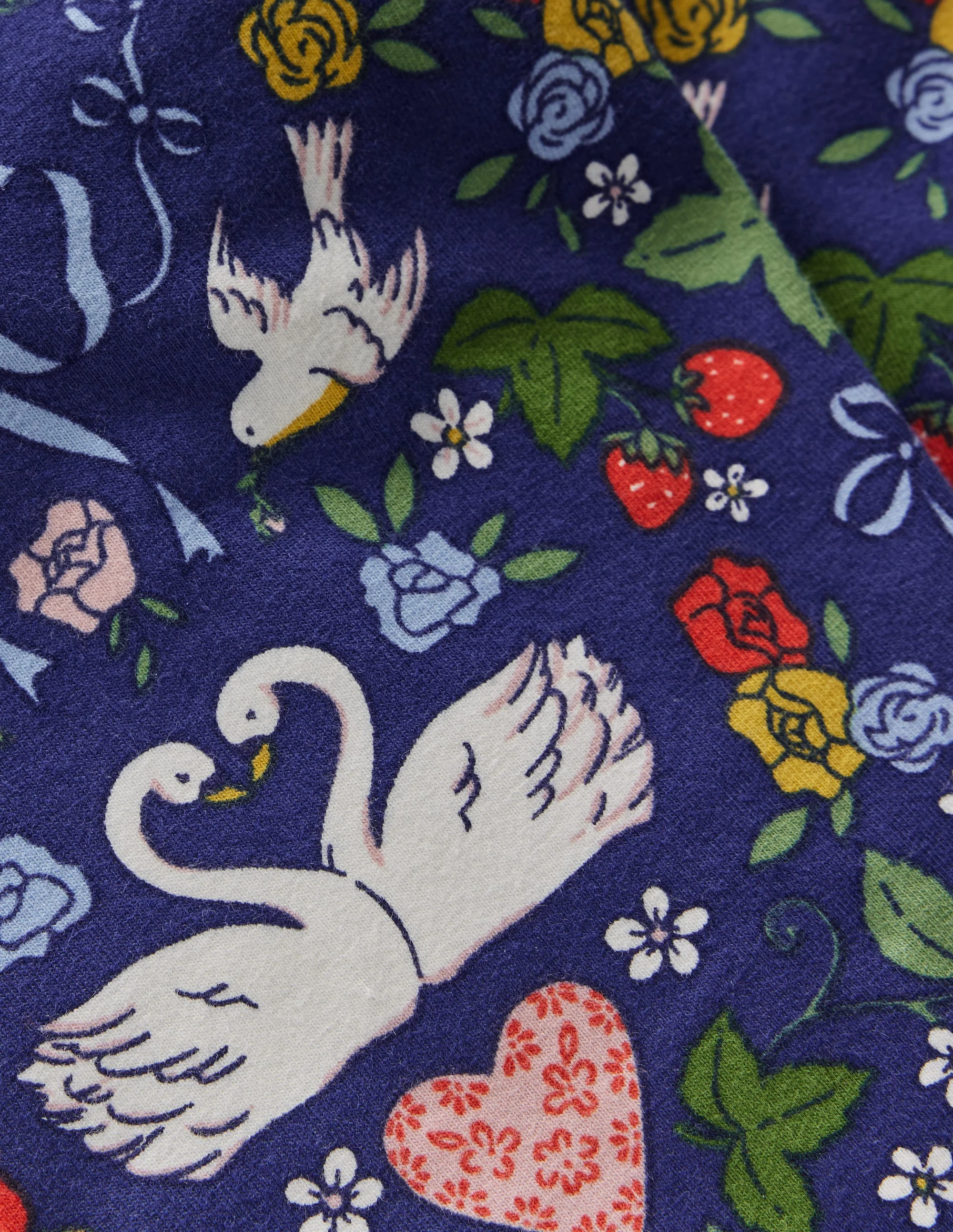Lustige Leggings-Steuerbordblau Liebesvögel - Image 3