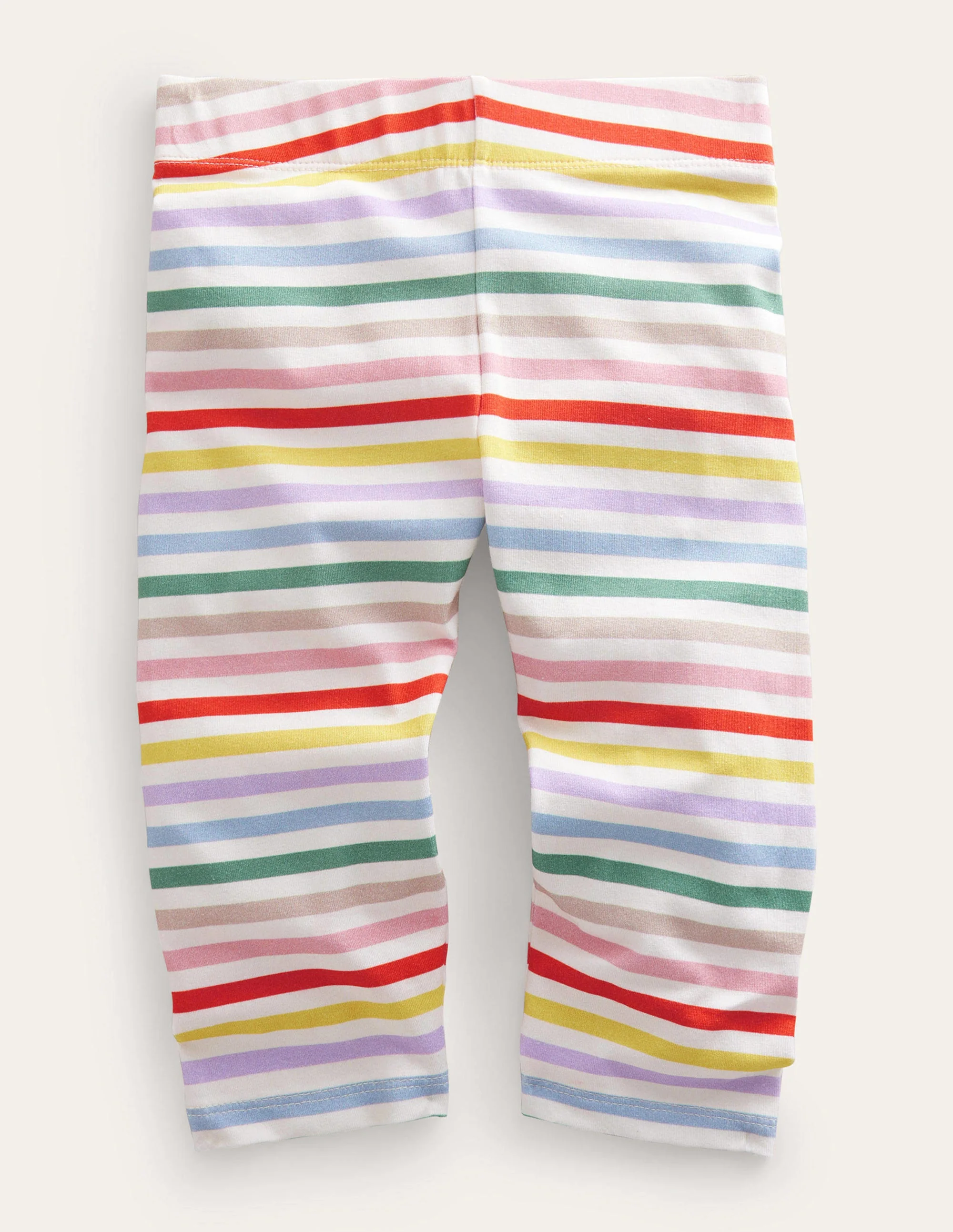 Lustige, verkürzte Leggings-Butterblumengelb/Violett