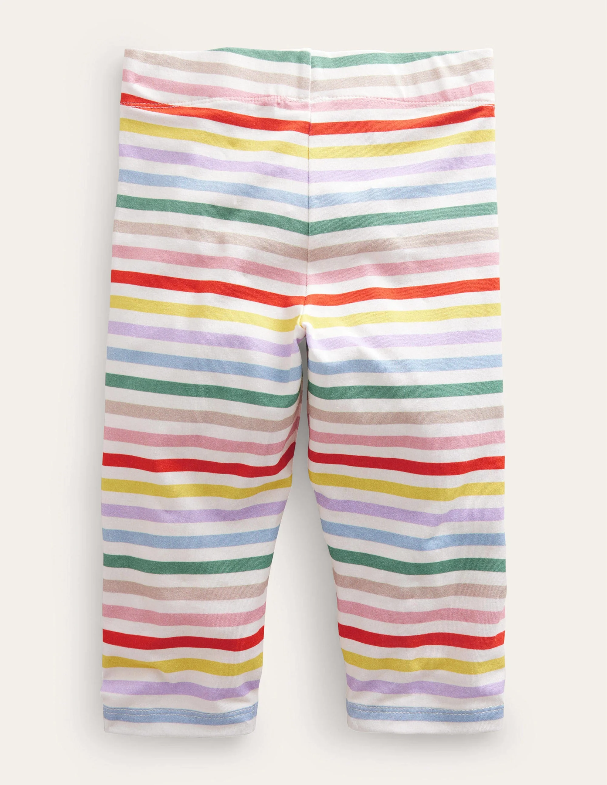 Lustige, verkürzte Leggings-Butterblumengelb/Violett - Image 2
