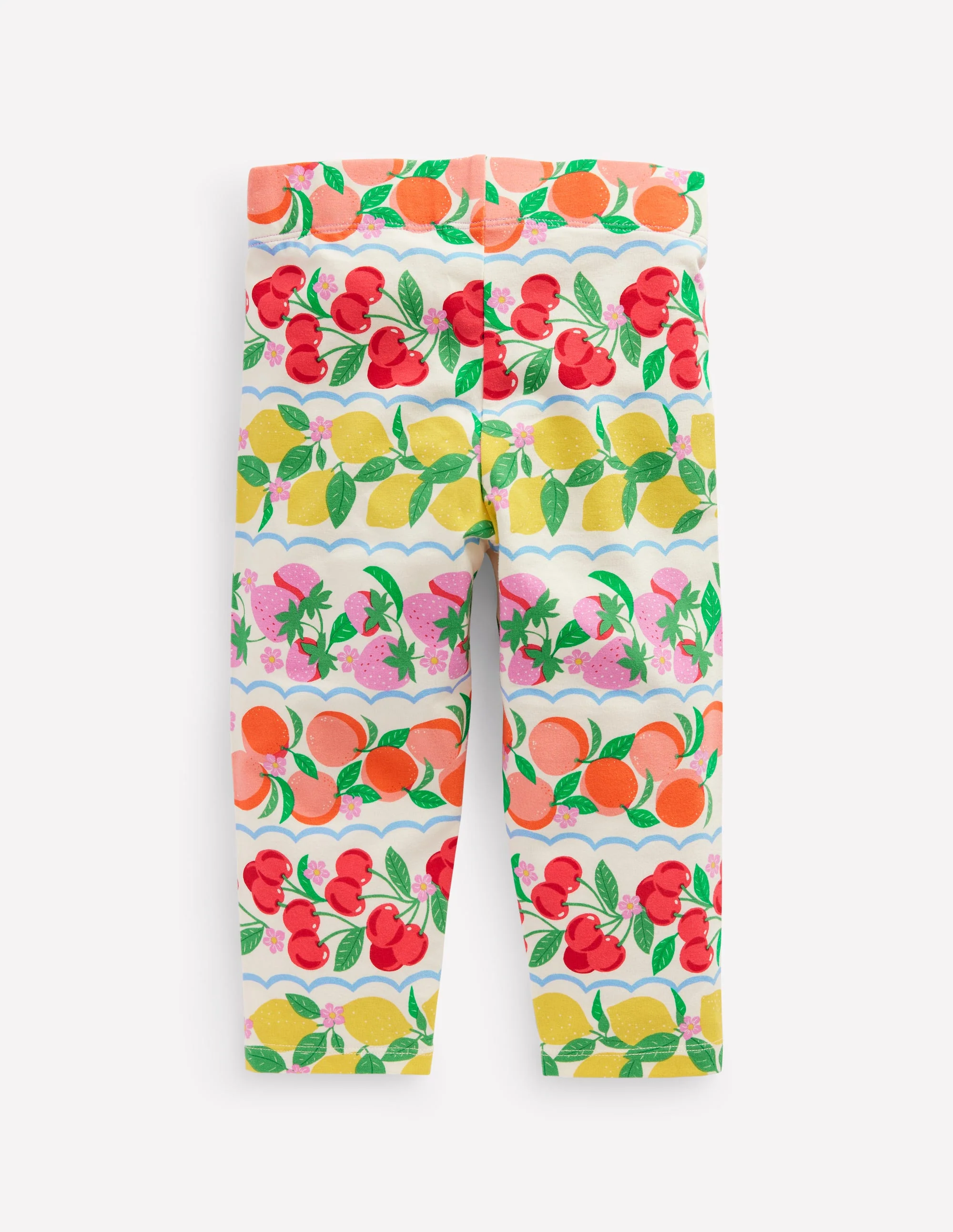 Lustige, verkürzte Leggings-Regenbogenfrucht Streifen - Image 2