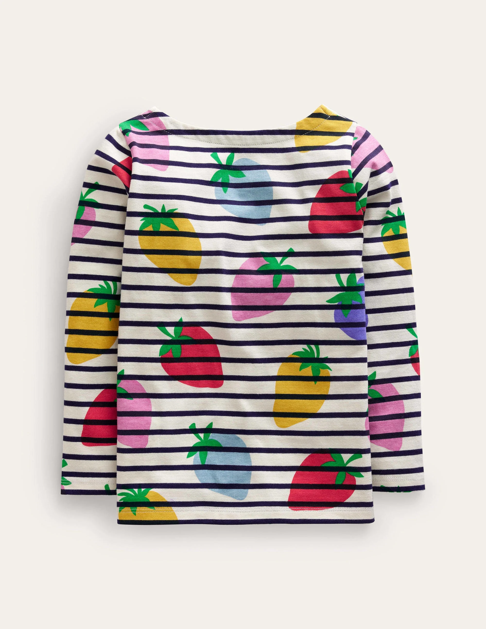 Lustiges Bretonshirt-Bunt Erdbeere - Image 2