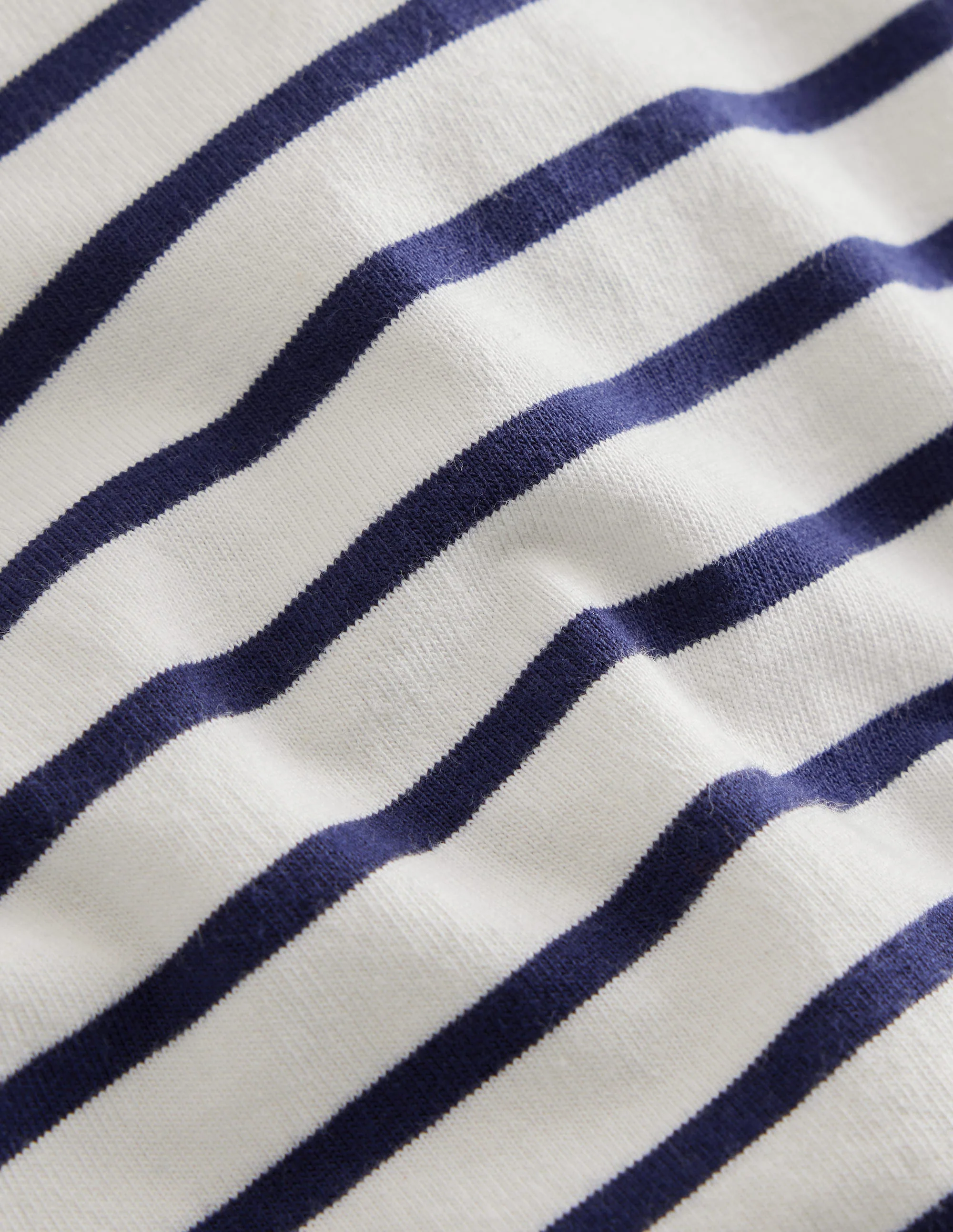 Lustiges Bretonshirt-Naturweiß/Schuluniform-Marineblau - Image 3