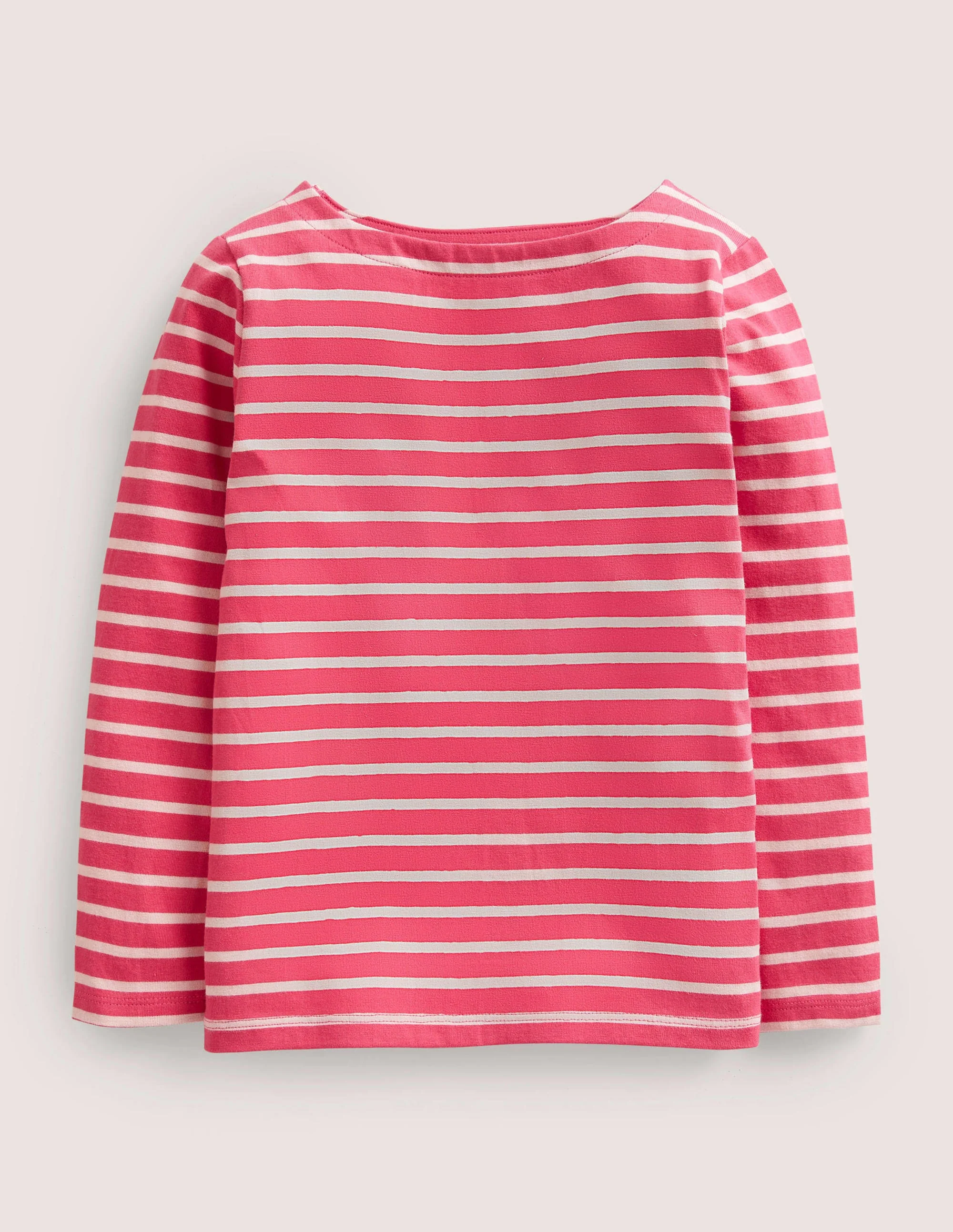 Lustiges Bretonshirt-Re-think Rosa/Delfinrosa