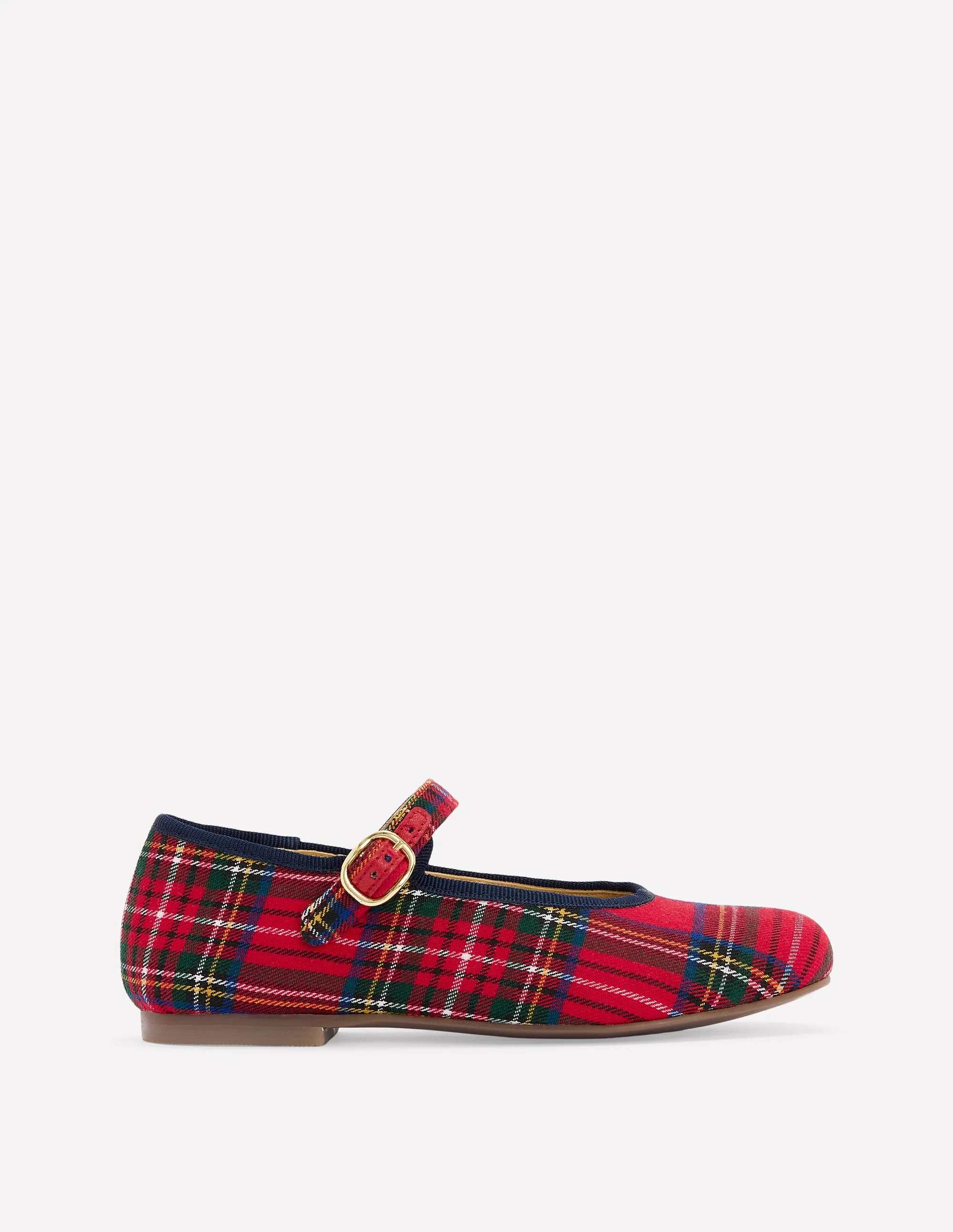 Mary-Jane-Schuhe-Kariert