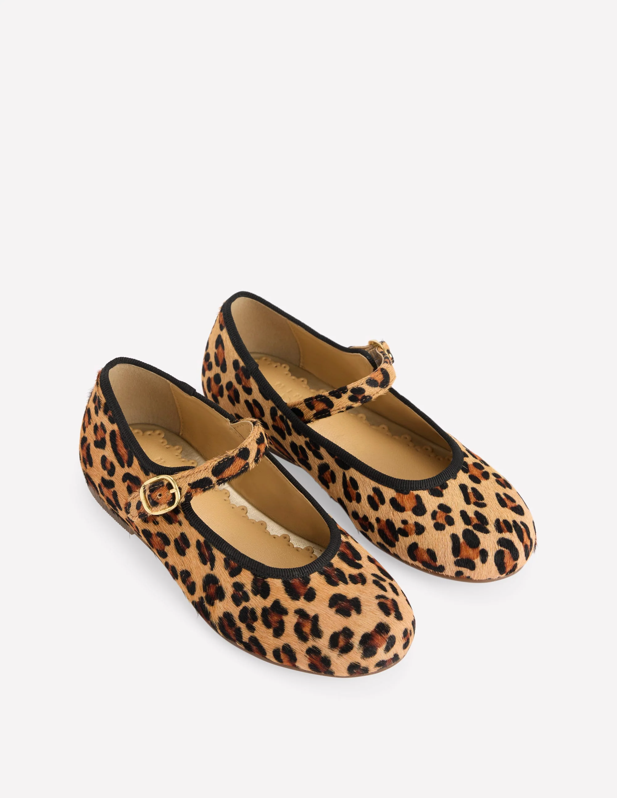 Mary-Jane-Schuhe-Mohair, Leopardenmuster - Image 3