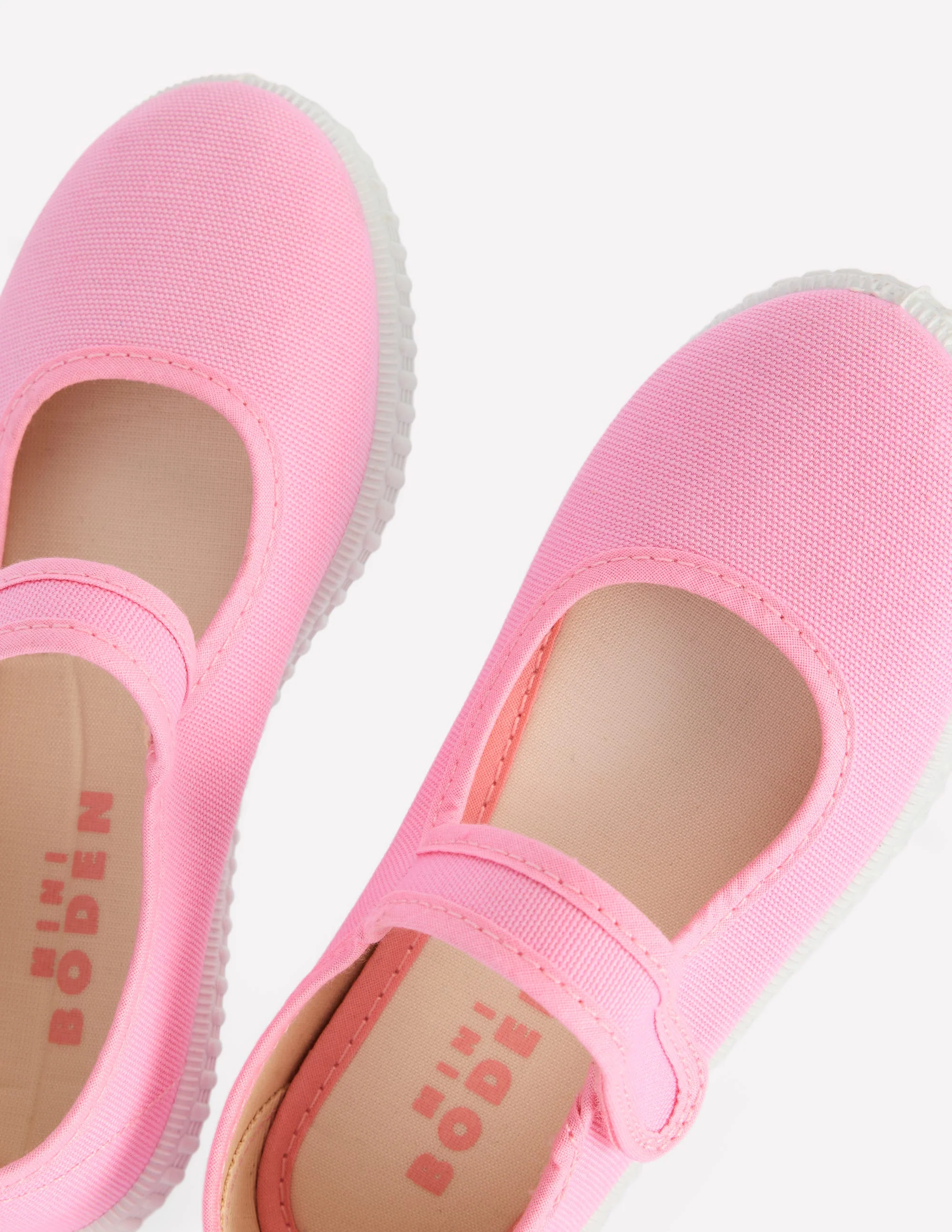 Mary Janes aus Canvas-ROSA - Image 3